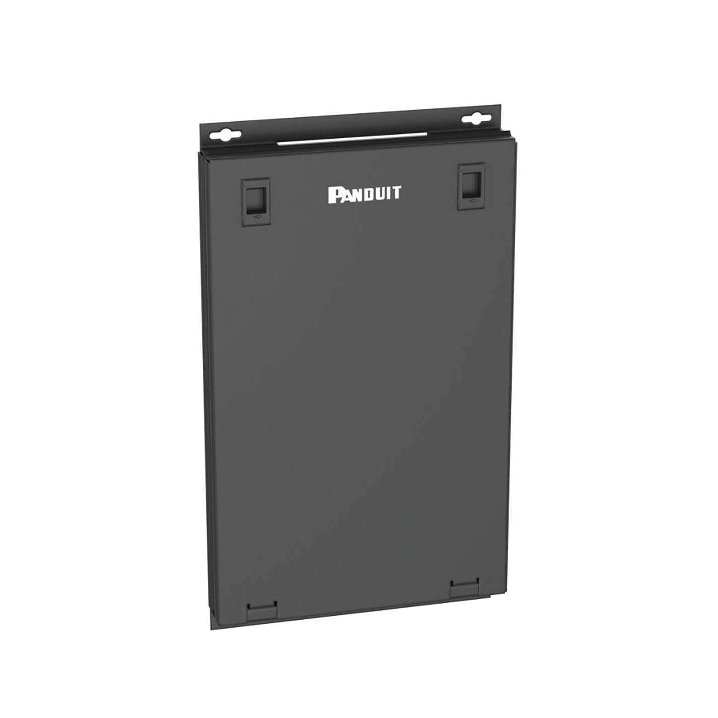 Punto de Consolidaci�n Para 24 Puertos, Con Espacio Para 1 UR, Instalaci�n en Piso, Pared o Techo, Fabricado en Acero, Color Negro