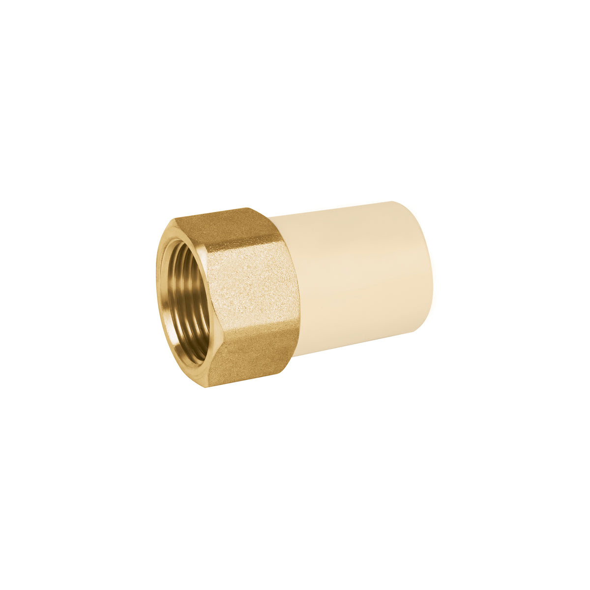 Adaptador hembra de CPVC 3/4' con inserto de latón, FOSET