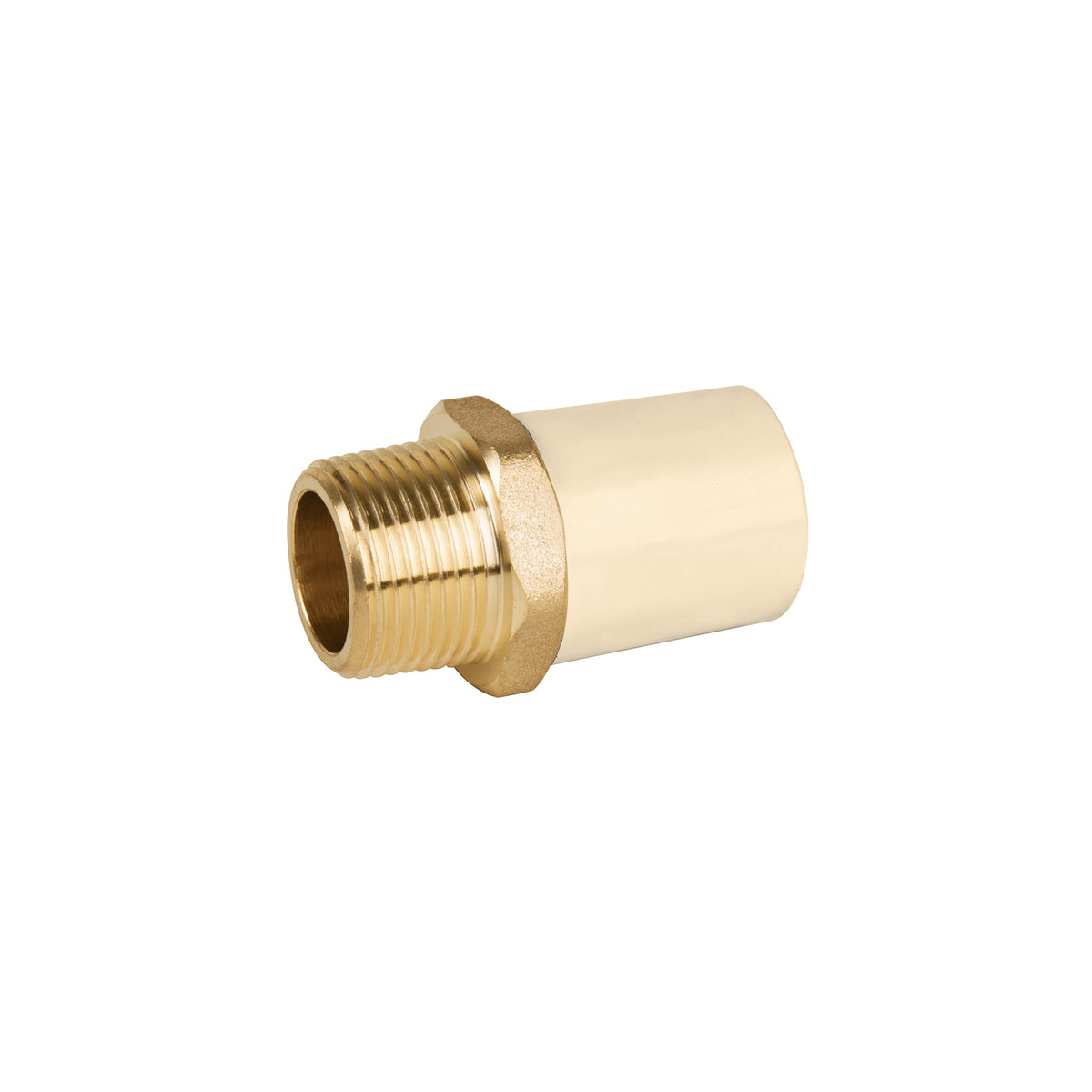 Adaptador macho de CPVC 3/4' con inserto de latón, FOSET