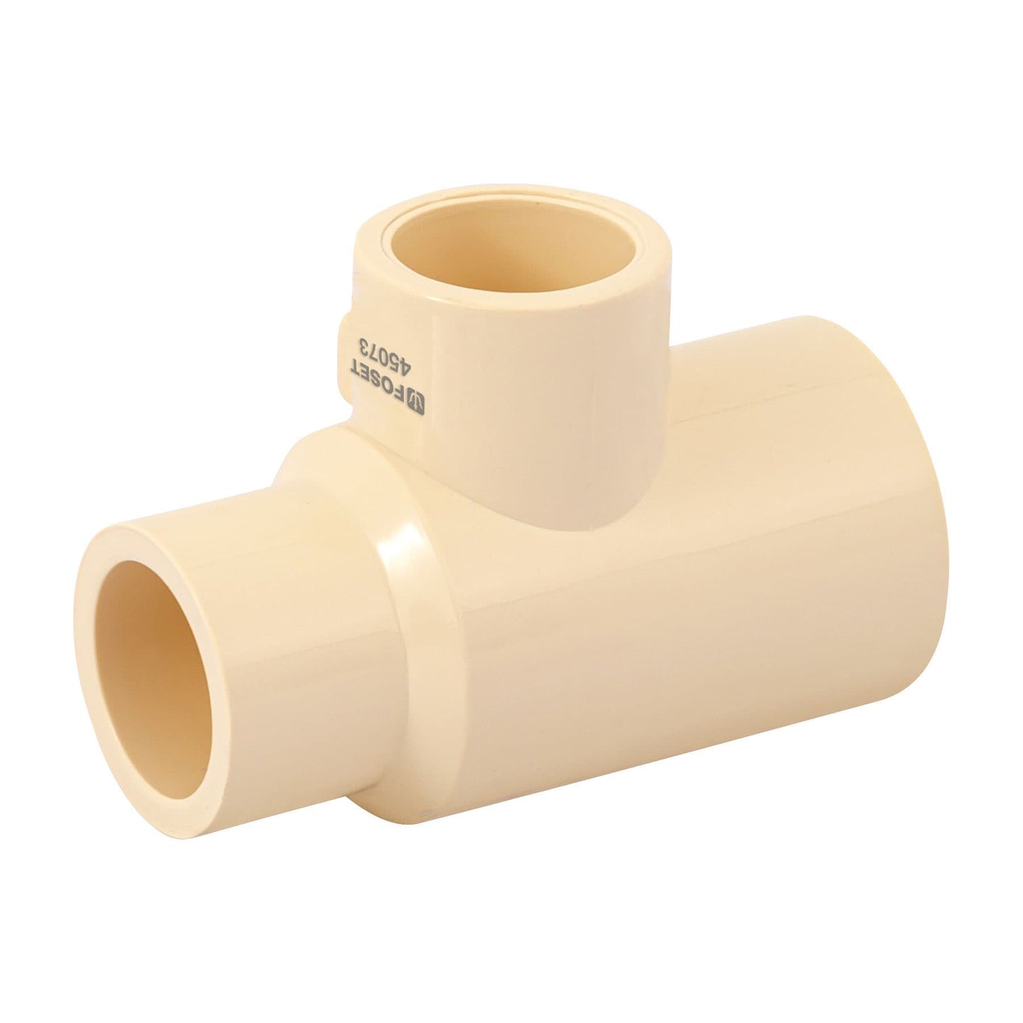 Tee reducida lateral de CPVC 3/4' x 1/2' x 1/2' , Foset