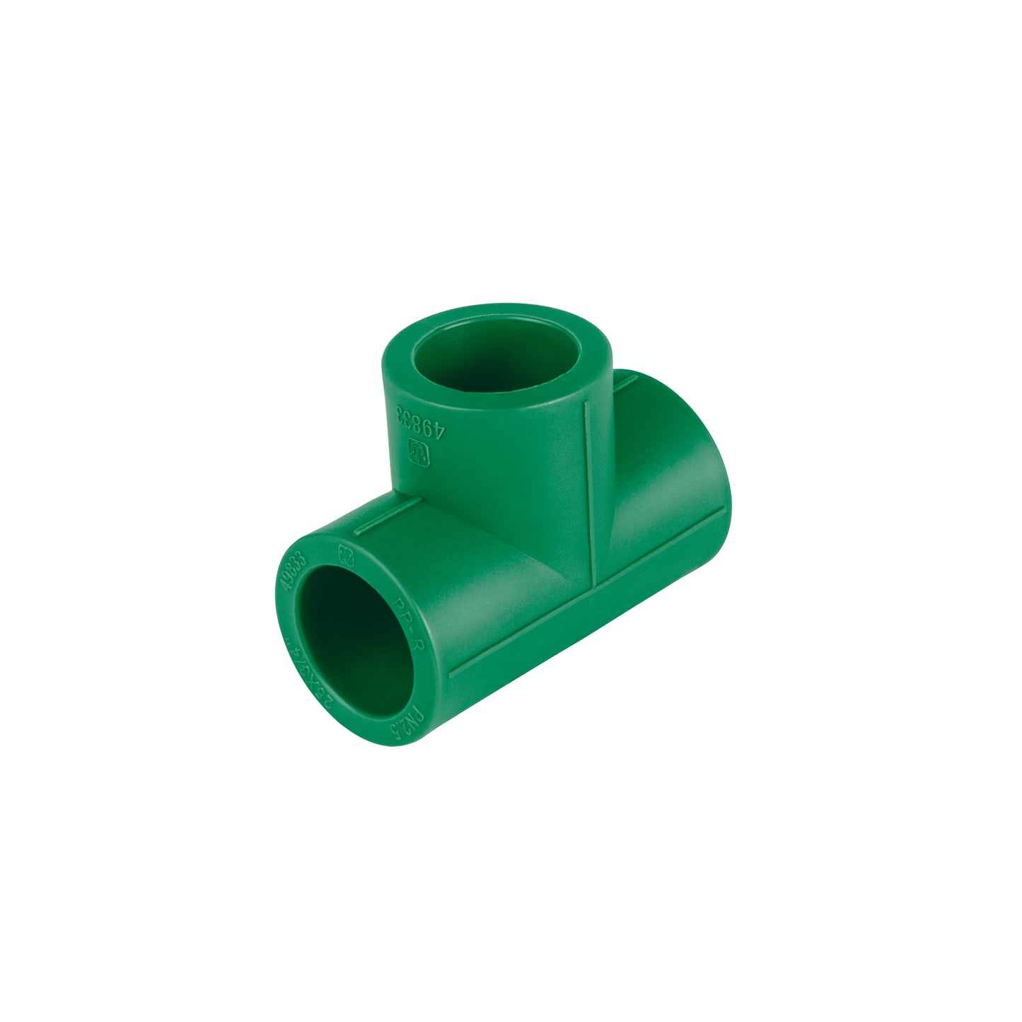 Tee sencilla de PPR 3/4', Foset