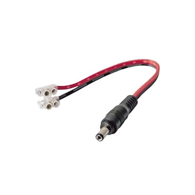 Cable con Conector Macho (Pigtail) / Alimentación para Vcc con Puntas Libres / Polarizado / Largo 22 cm (8.66 Pulgadas) / Calibre 22AWG.