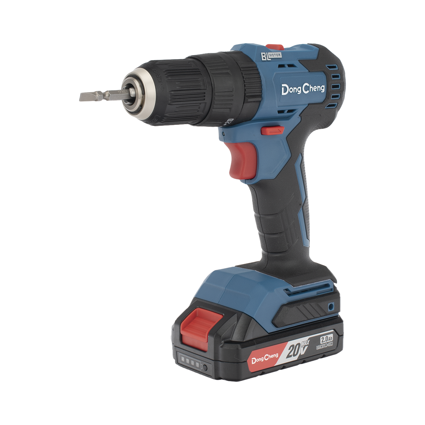 Rotomartillo Inal�mbrico 20V / Motor Brushless / Broquero 1/2 in / 50 Nm Par de Apriete / 2 Bater�as 2.0Ah con Cargador y Malet�n