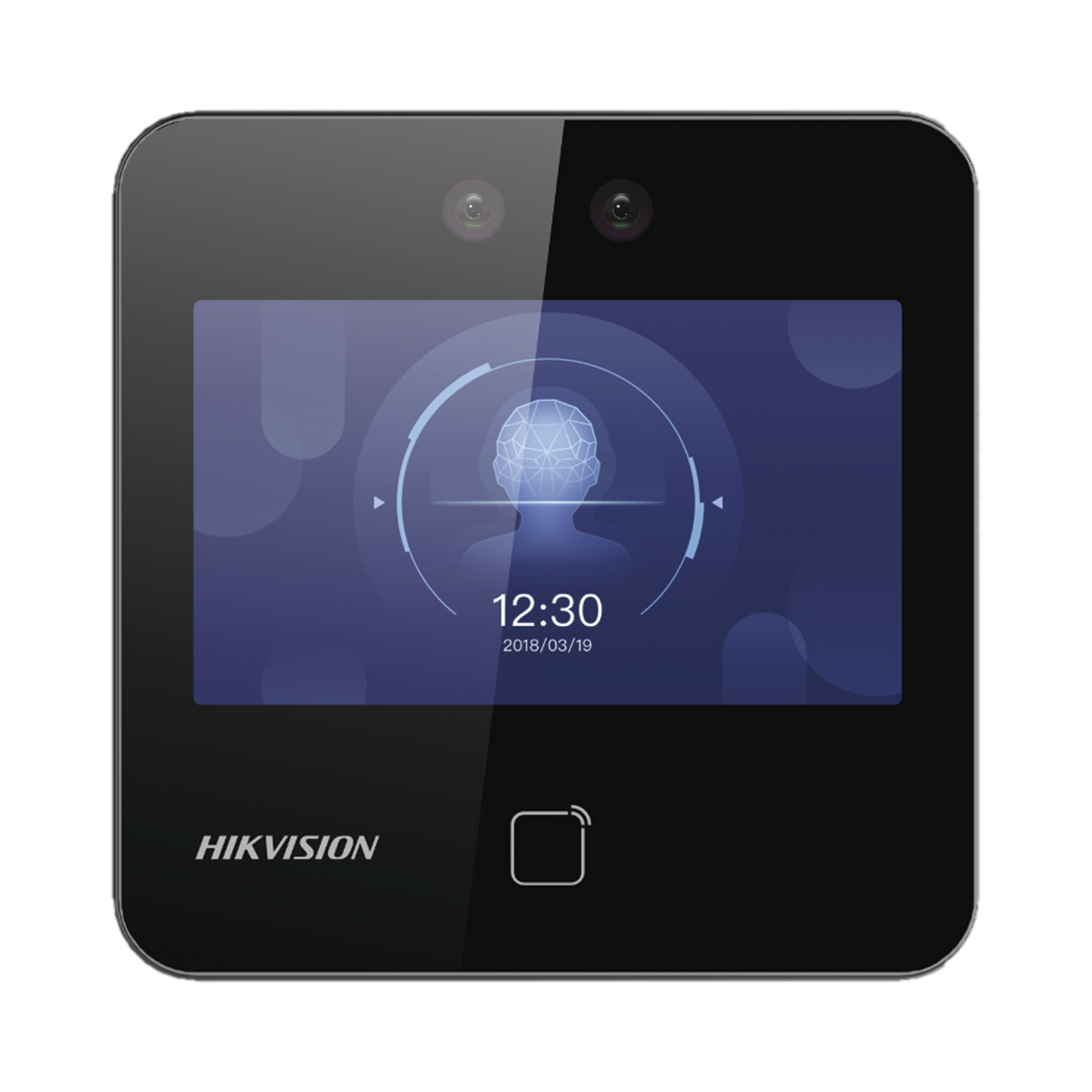 Terminal Min Moe WiFi / Touch de Reconocimiento Facial Ultra Rápido para ASISTENCIA y Control de ACCESO / 1500 Rostros y 3,000 tarjetas / Lee códigos QR / Videoportero / Detección de Cubrebocas / SIP Estandar / HIK-IA