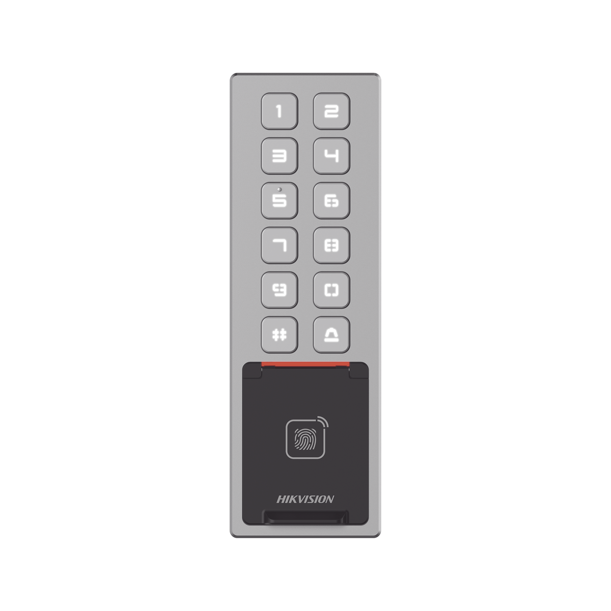 Teclado Exterior WiFi Antivandálico IP65 & IK08 / Administrable en la Nube / Alta y Baja de Passwords Remotamente con Horarios / Acceso por PIN, Tarjeta MIFARE, Huella y Tarjeta Virtual Bluetooth