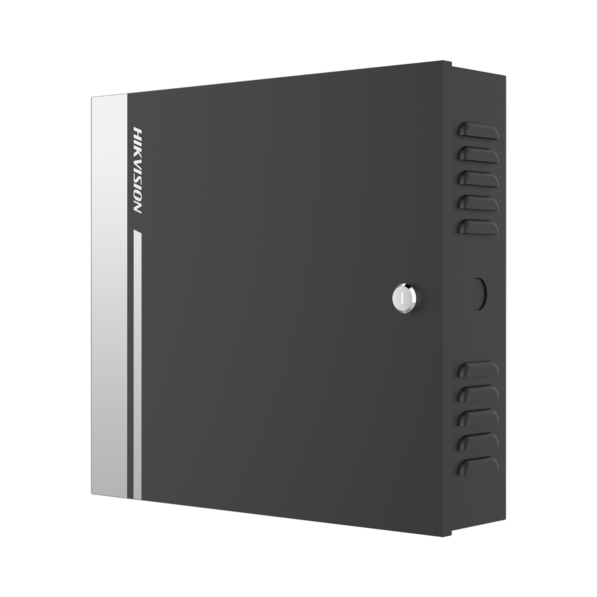 Controlador de Acceso para 4 Puertas y 8 Lectores RS485 o 4 Wiegand / Incluye Gabinete y Fuente de Alimentación 12Vcc/8A / Soporta Batería de Respaldo / Wiegand y RS-485 / 10,000 Tarjetas