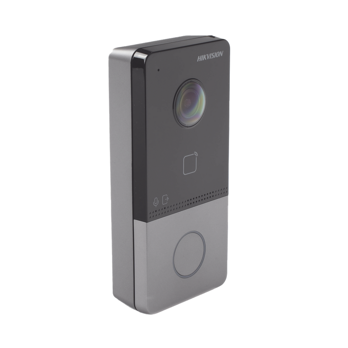 Videoportero IP 2 Megapixel / PoE Estandar / IP65 / Apertura desde Hik-connect / Soporta 1 Departamento y Hasta 6 Monitores / Soporta Tarjetas Mifare / 1 Salida Relay