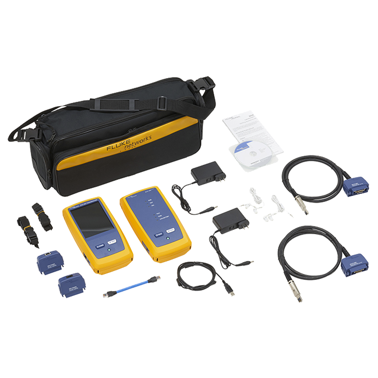 Certificador DSX-602 para Cable de Cobre Cat5e, Cat6 y Cat6A, Frecuencia de 500 MHz, Con WiFi Integrado y Pantalla LCD de 5.7 Pulgadas (14.48 cm), Versi�n Internacional