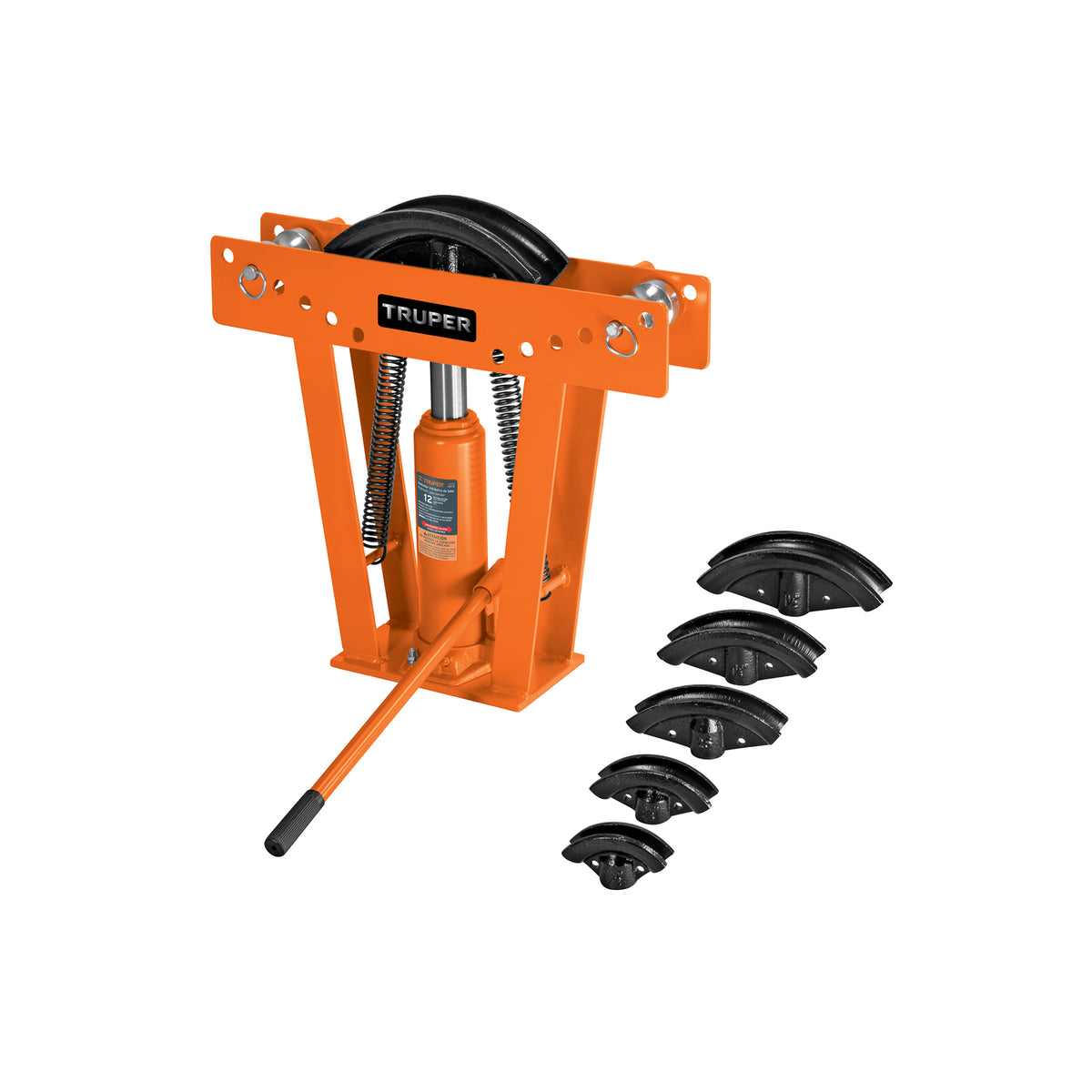 Doblador hidráulico para tubo, 12 ton, Truper