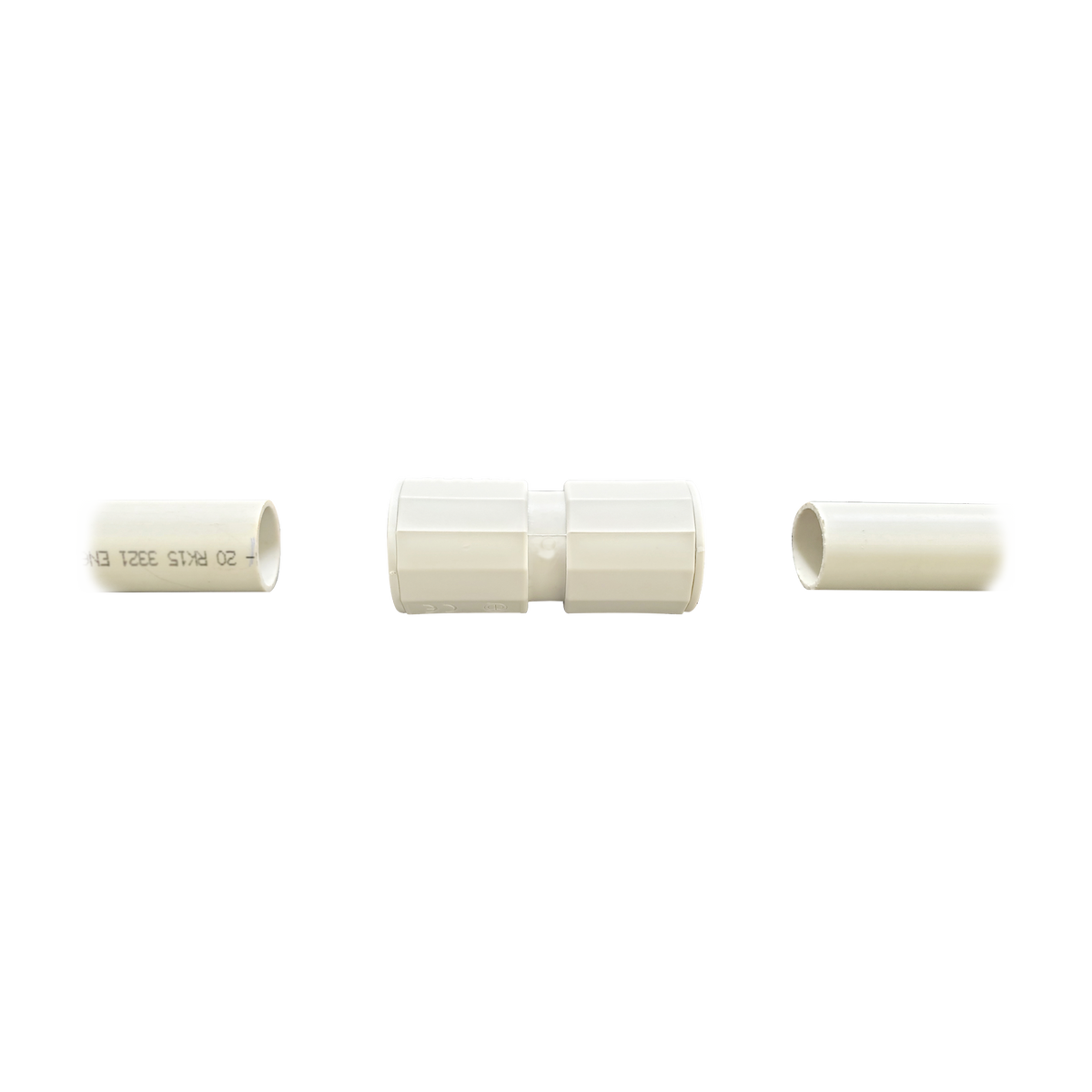 Manguito / Cople Morbidx IP67 libre de halógenos para unir tubería rígida de 20 mm (3/4) permite una instalación hermética no necesita pegamento