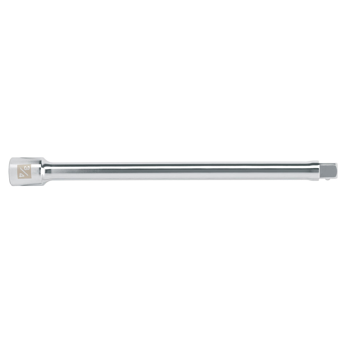 Extensión cuadro 3/4' para matraca, largo 16', Truper