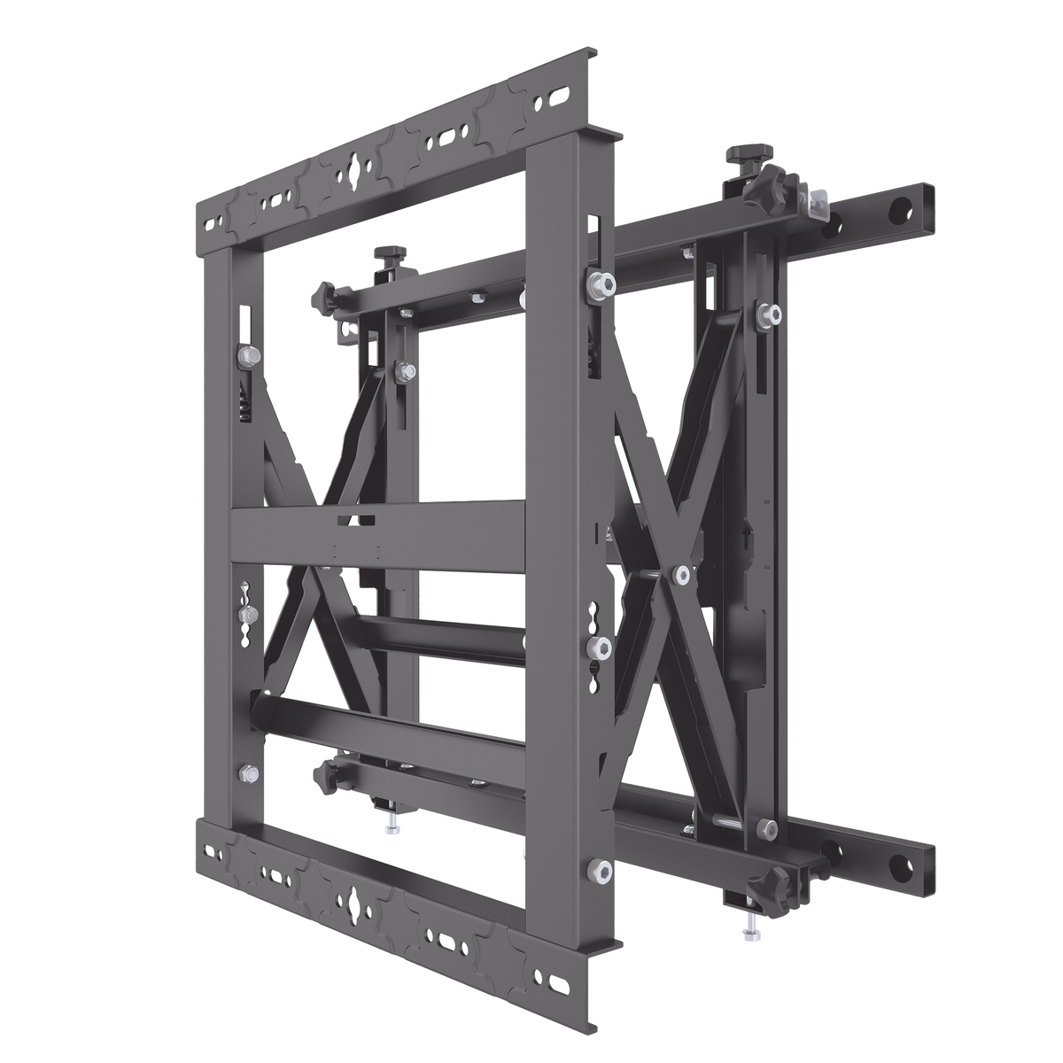 Soporte Modular de Pared para Videowall | Pop Out | Peso Máx. Sopotado 50 Kg | Soporta Formato Horizontal y Vertical.