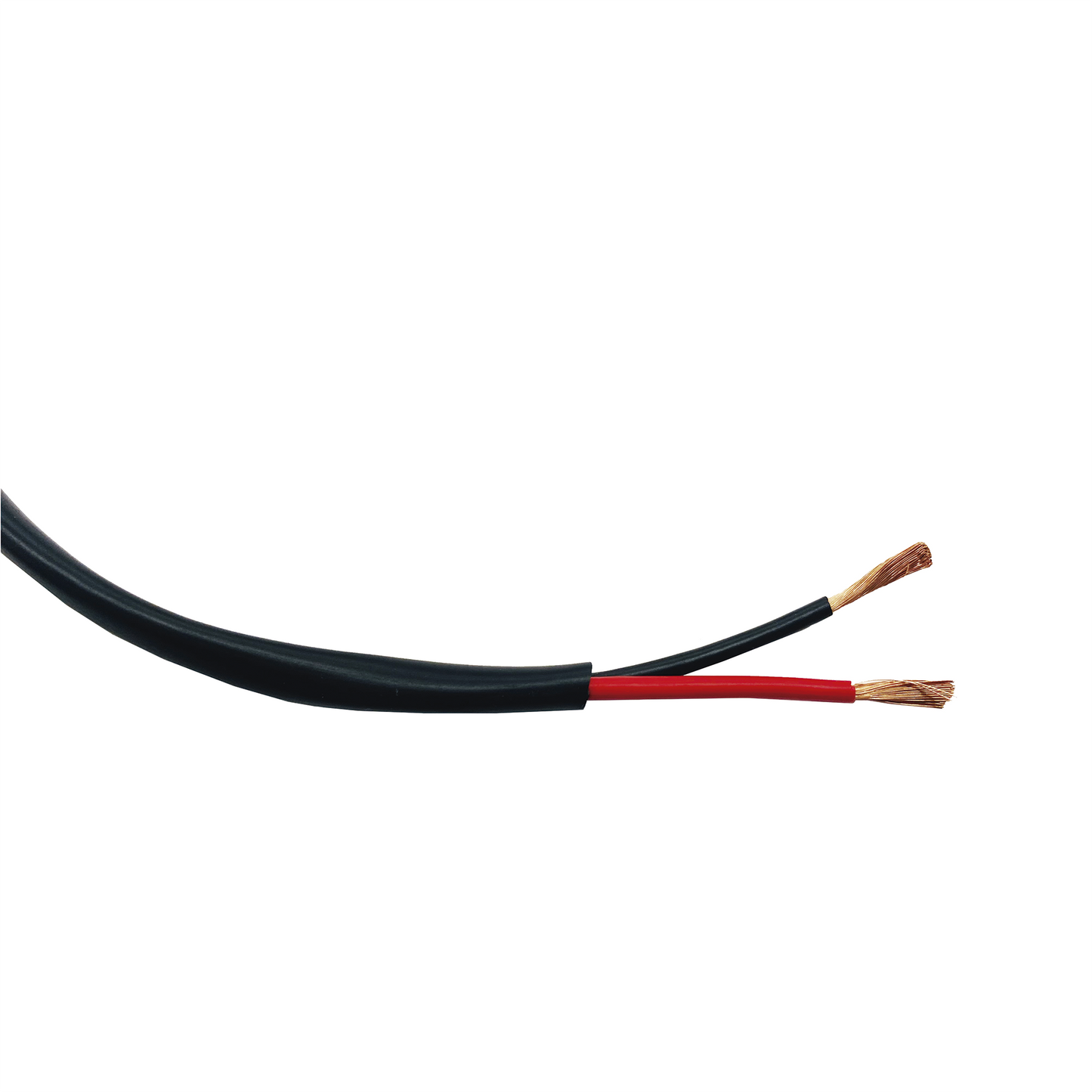 Bobina de 152 Metros (500 Pies) / 14AWG 2 Conductores / Cable Profesional de ALTA FIDELIDAD 100% Cobre / Exterior / Direct Burial / Color Negro / Para Aplicaciones de Audio, Control de Acceso y Automatizaci�n