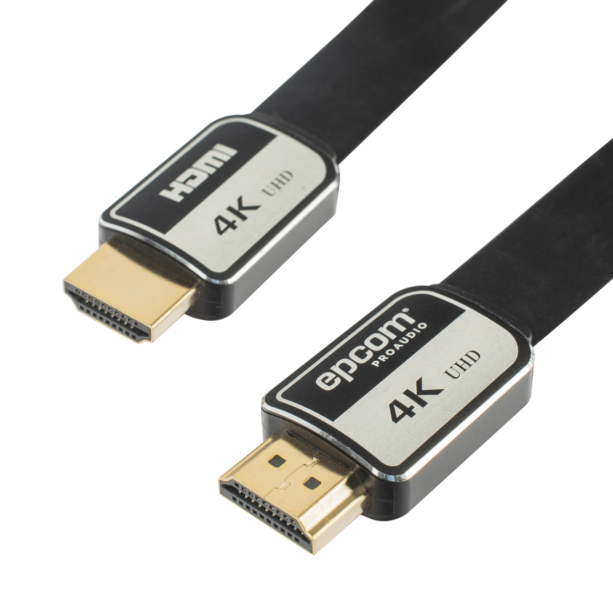 Cable HDMI de 1 Metro (3.28 Pies) | Alta Definici�n | Versi�n 2.0 | Alta Velocidad 18Gbps | 4K@60Hz | Conectores Chapados en Oro | Tipo Plano