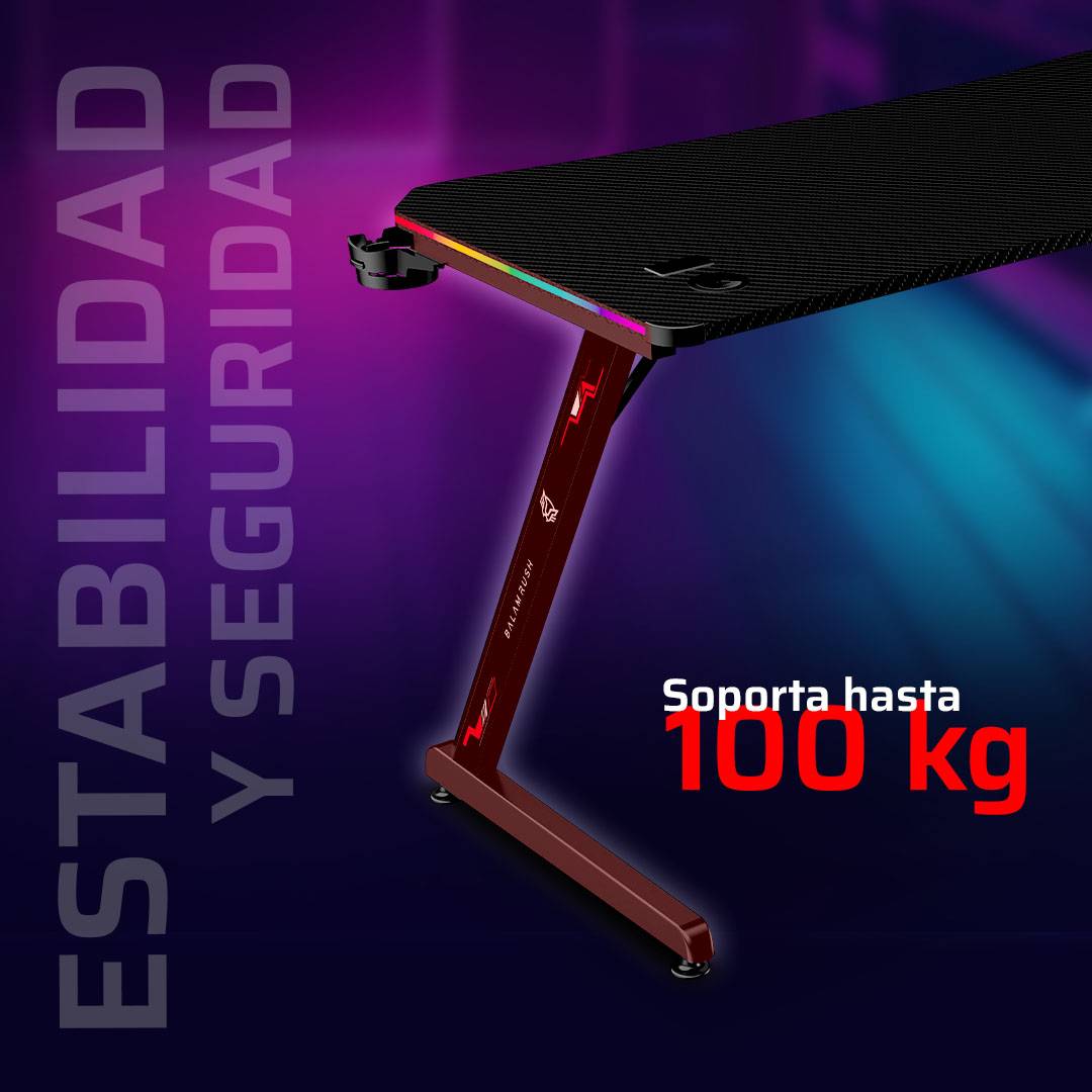 Escritorio Gaming Balam Rush MRX8000 - Vista 4