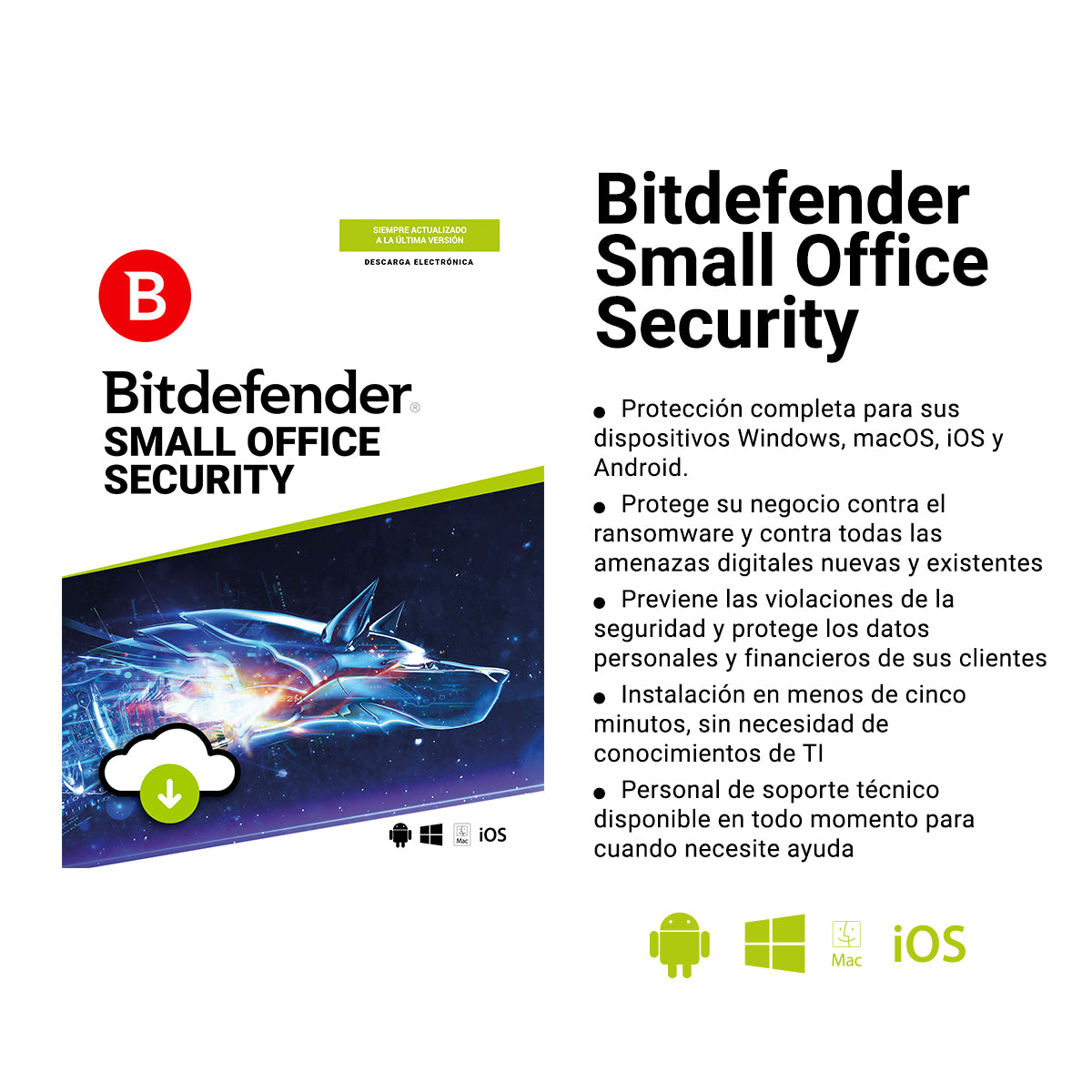 Small Office Security BITDEFENDER ESD - Vista 4