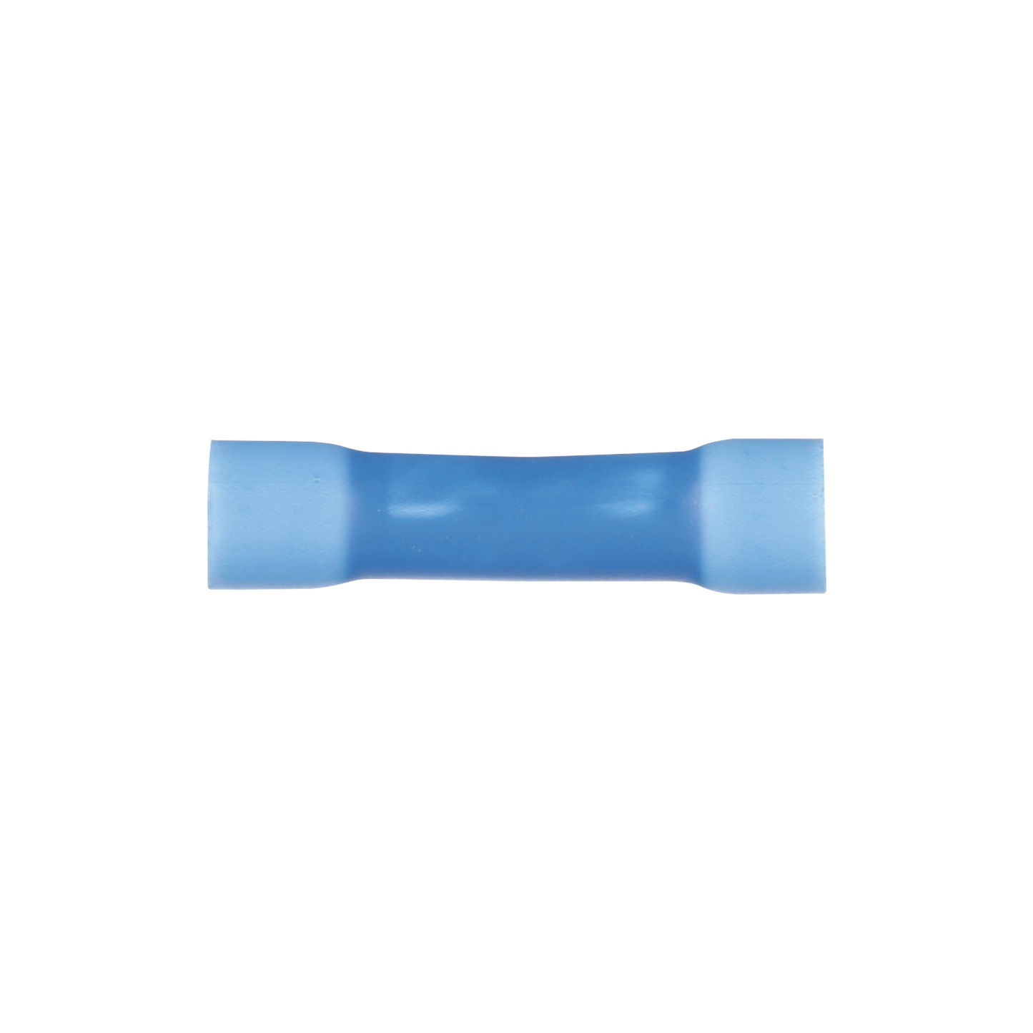 Conector de Empalme a Tope, Para Cables de 16 a 14 AWG, De Vinilo Aislado, Color Azul, Paquete de 50 Piezas
