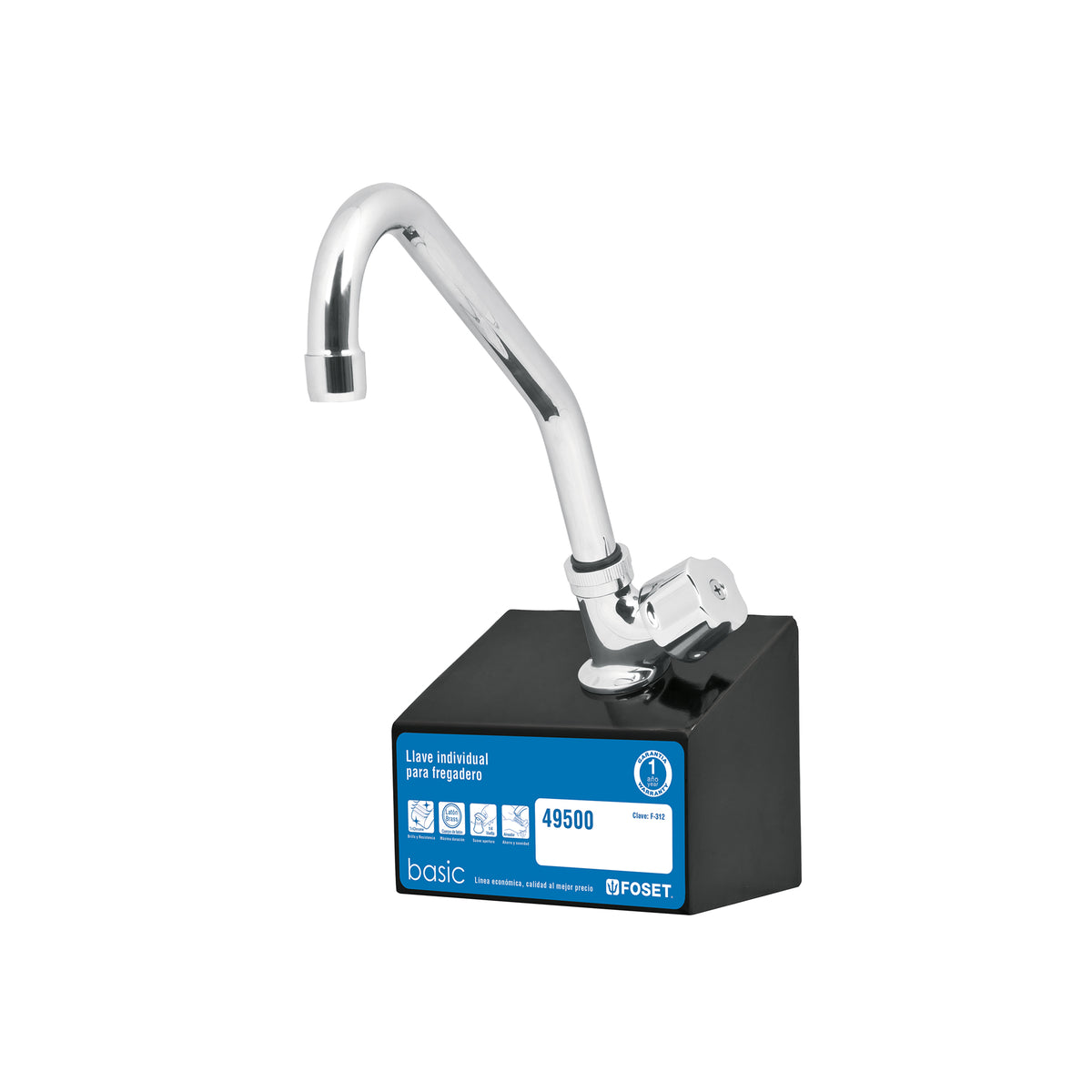 Exhibidor con mezcladora F-312, Foset