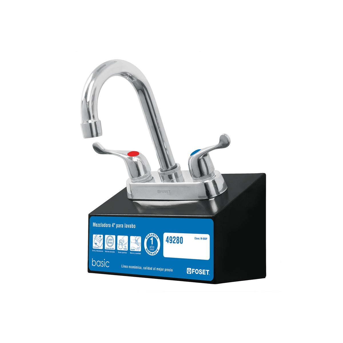 Exhibidor con mezcladora M-060P, Foset