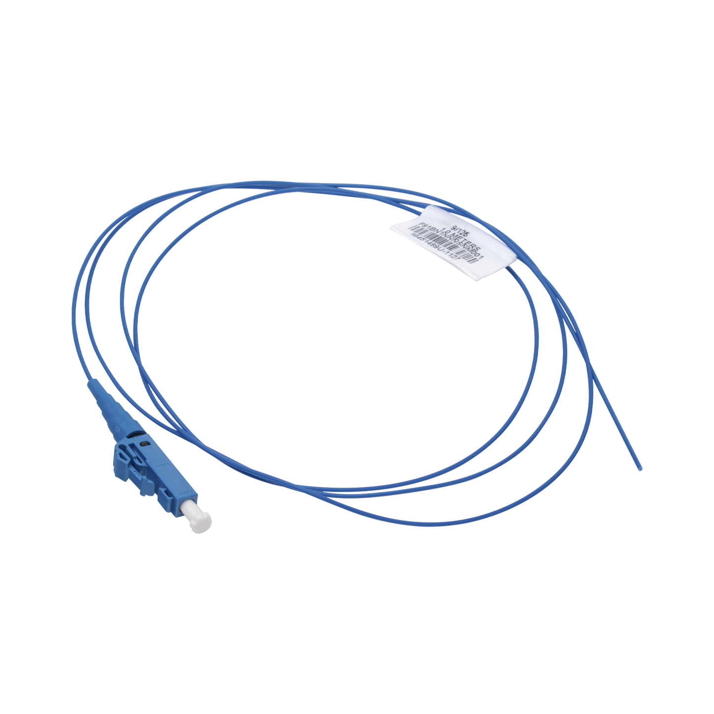 Pigtail de Fibra �ptica LC Simplex, Monomodo OS2 9/125, 900um, Color Azul, 2 Metros (6.56 Pies)