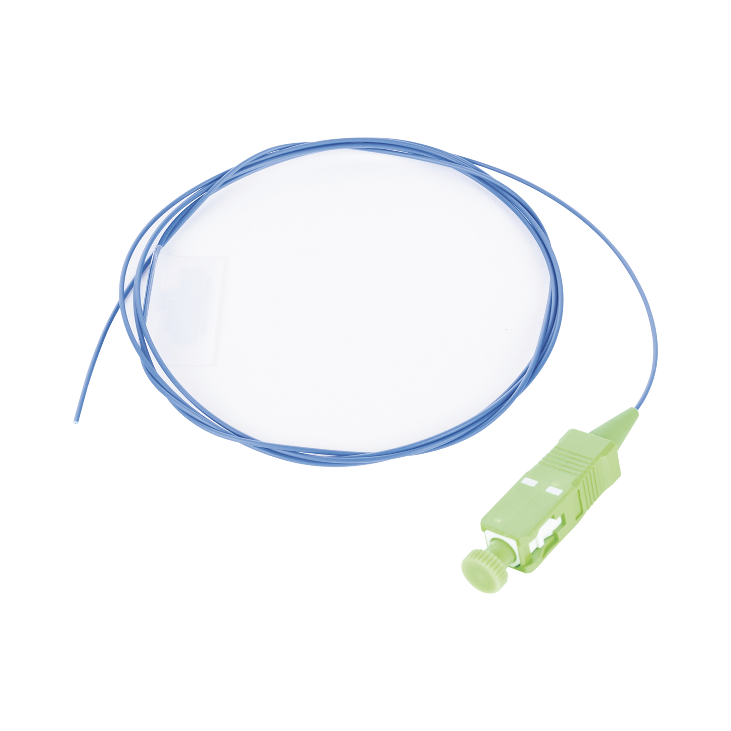Pigtail de Fibra �ptica SC/APC Simplex, Monomodo OS2 9/125, 900um, Color Azul, 1 Metro (3.28 Pies)