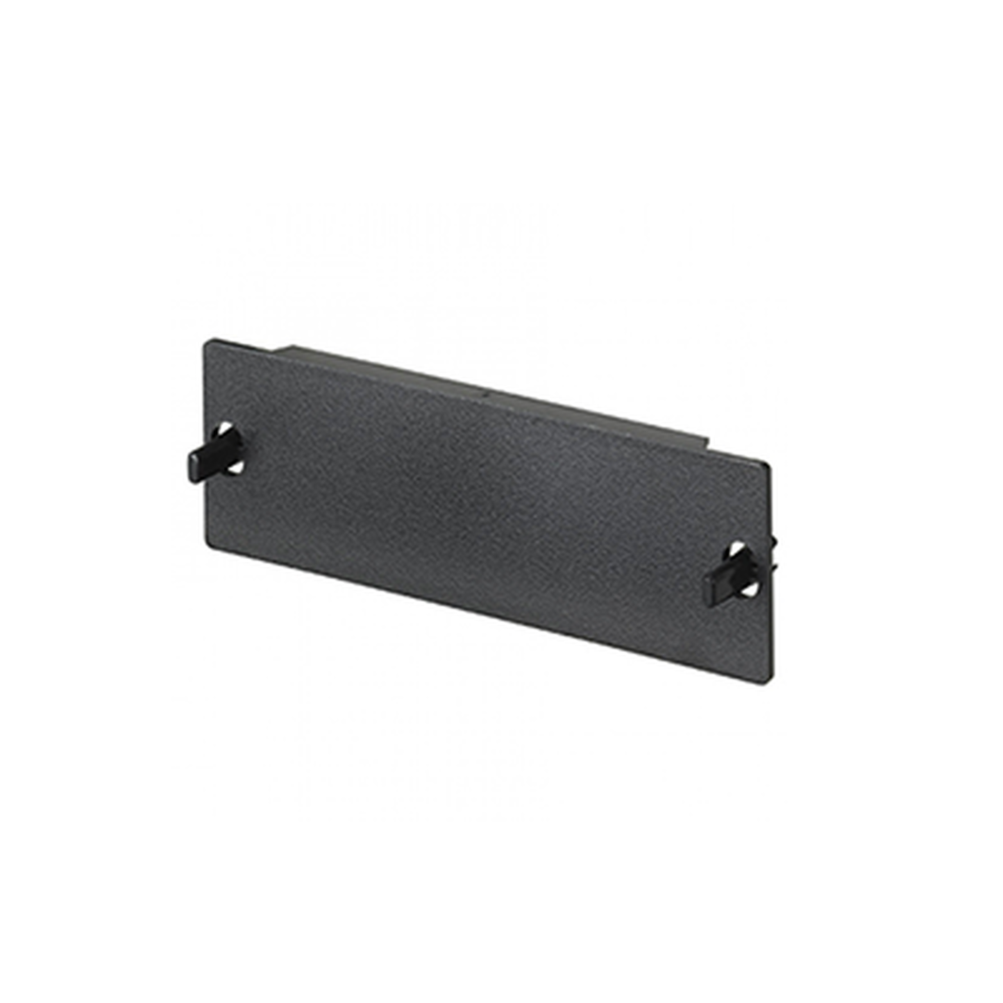Placa Ciega FAP, Para Reservar Espacio de Uso Futuro en Paneles de Fibra �ptica, Color Negro
