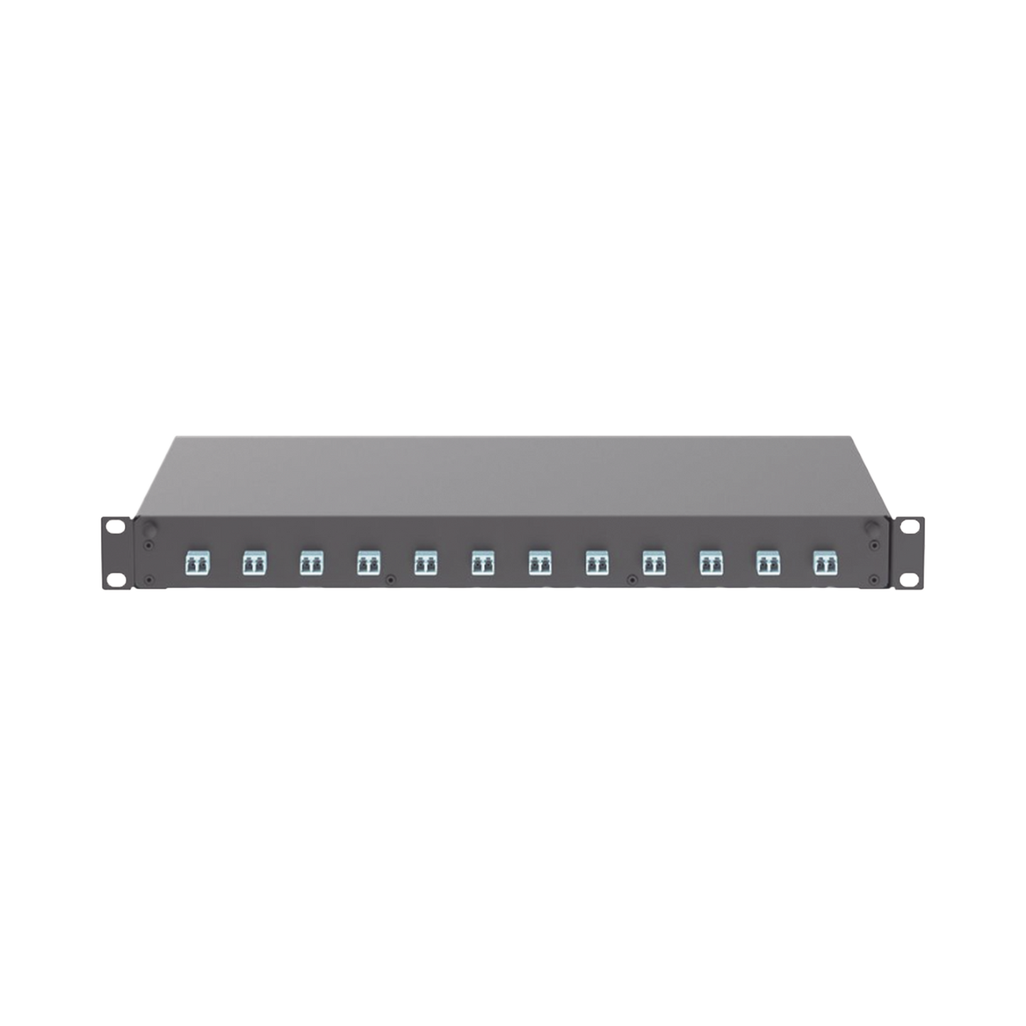 Distribuidor de Fibra �ptica, Con 12 Conectores LC Duplex (24 Fibras), Para Fibra Multimodo OM3/OM4, 1 UR