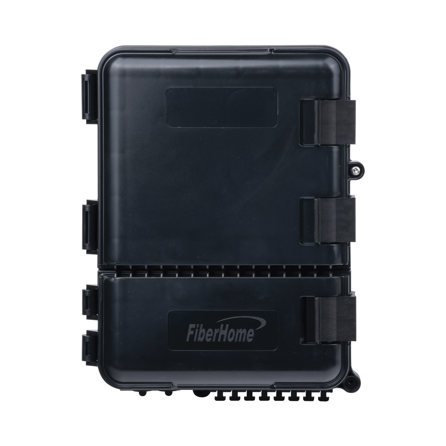 Caja de Distribuci�n de Fibra �ptica para 24 Empalmes, con 8 Acopladores SC/APC Simplex, Exterior IP55, Color Negro