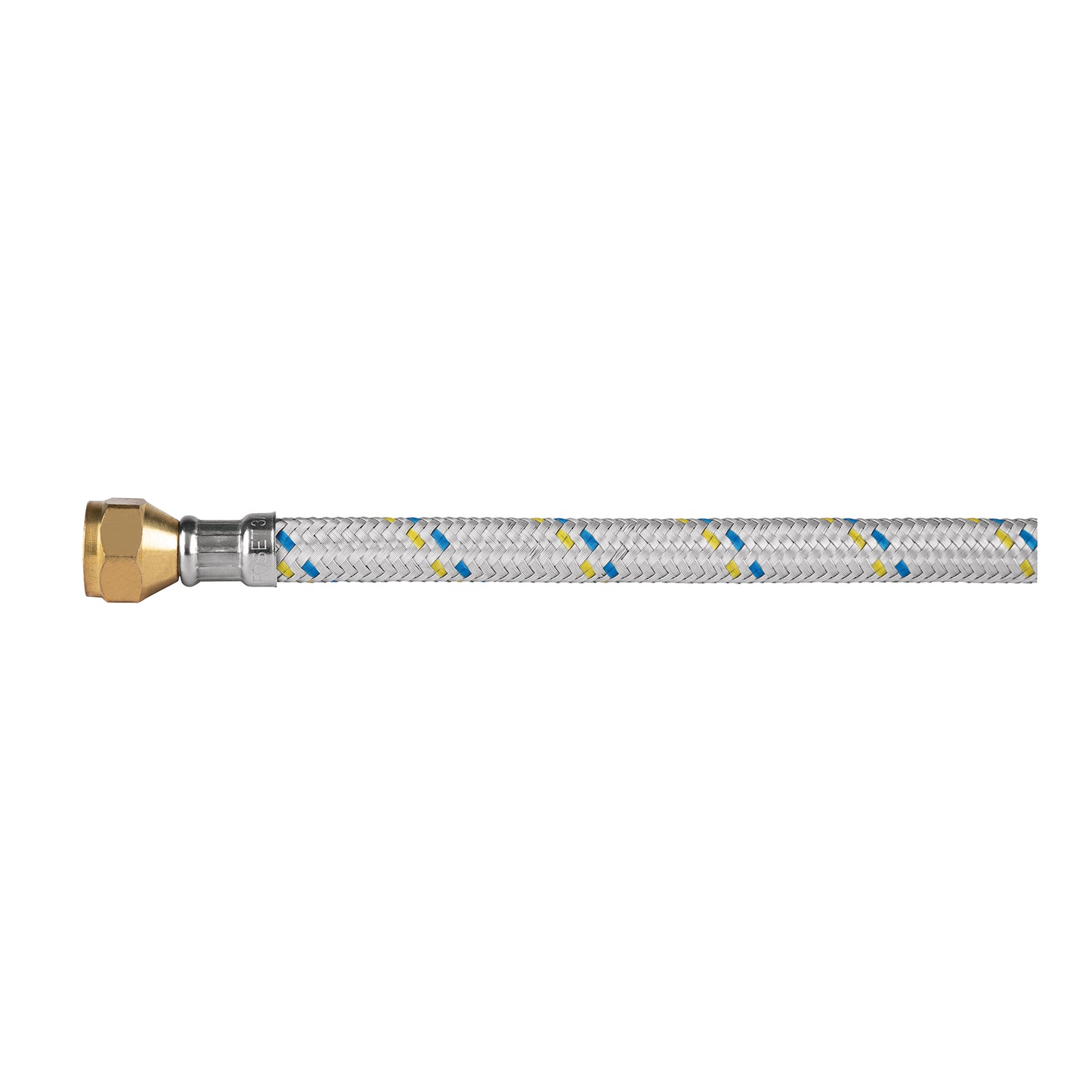 Manguera para gas, aluminio, 3/8' x 3/8', 100 cm, Foset