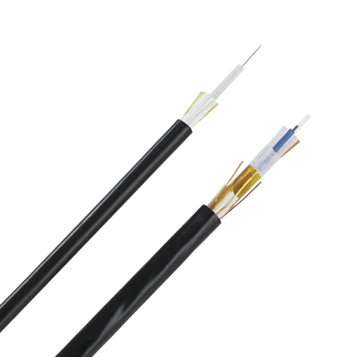 Cable de Fibra �ptica de 48 Hilos, Multimodo OM3 50/125 Optimizada, Interior/Exterior, Loose Tube 250um, No Conductiva (Diel�ctrica), OFNR (Riser), Precio Por Metro