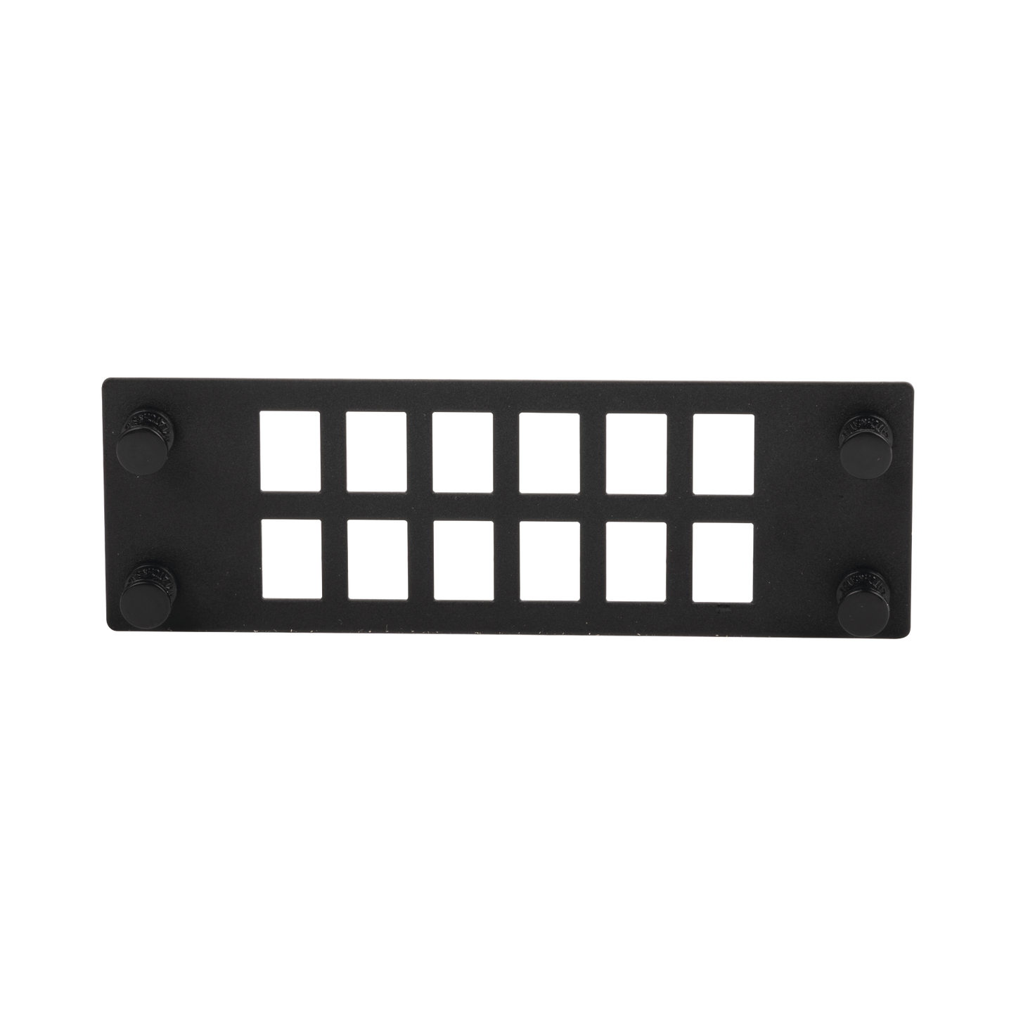Placa Para 12 Adaptadores de Fibra �ptica, Uso con Gabinetes FPONE3 y FPONE4