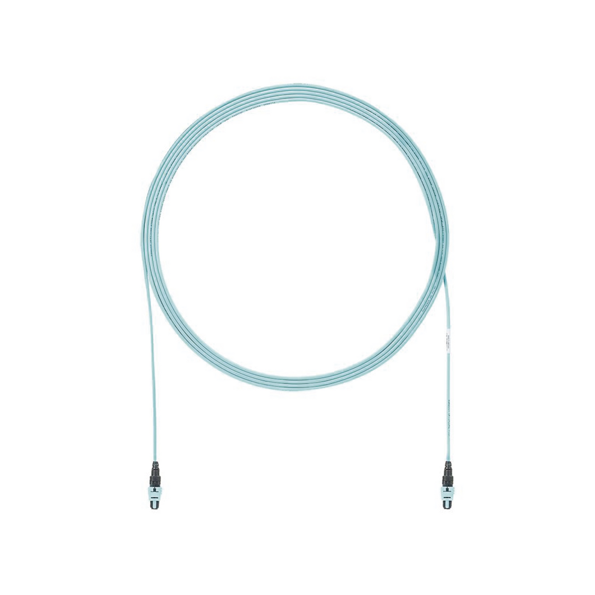 Cable de Interconexi�n de 12 Fibras �pticas Multimodo OM4, Con Conector Pan-MPO Hembra - Hembra, Polaridad A, LSZH, de 17 Metros (55.77 Pies)