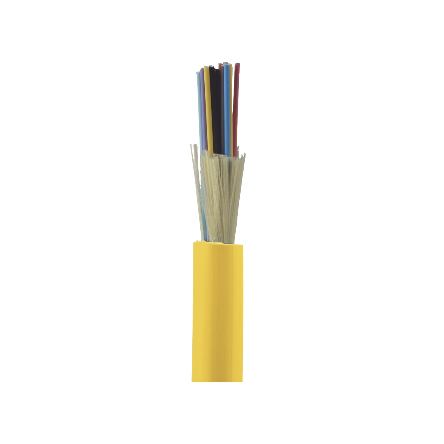 Cable de Fibra �ptica de 24 Hilos, Monomodo OS2 9/125, Interior, Tight Buffer 900um, No Conductiva (Diel�ctrica), OFNP (Plenum), Precio Por Metro