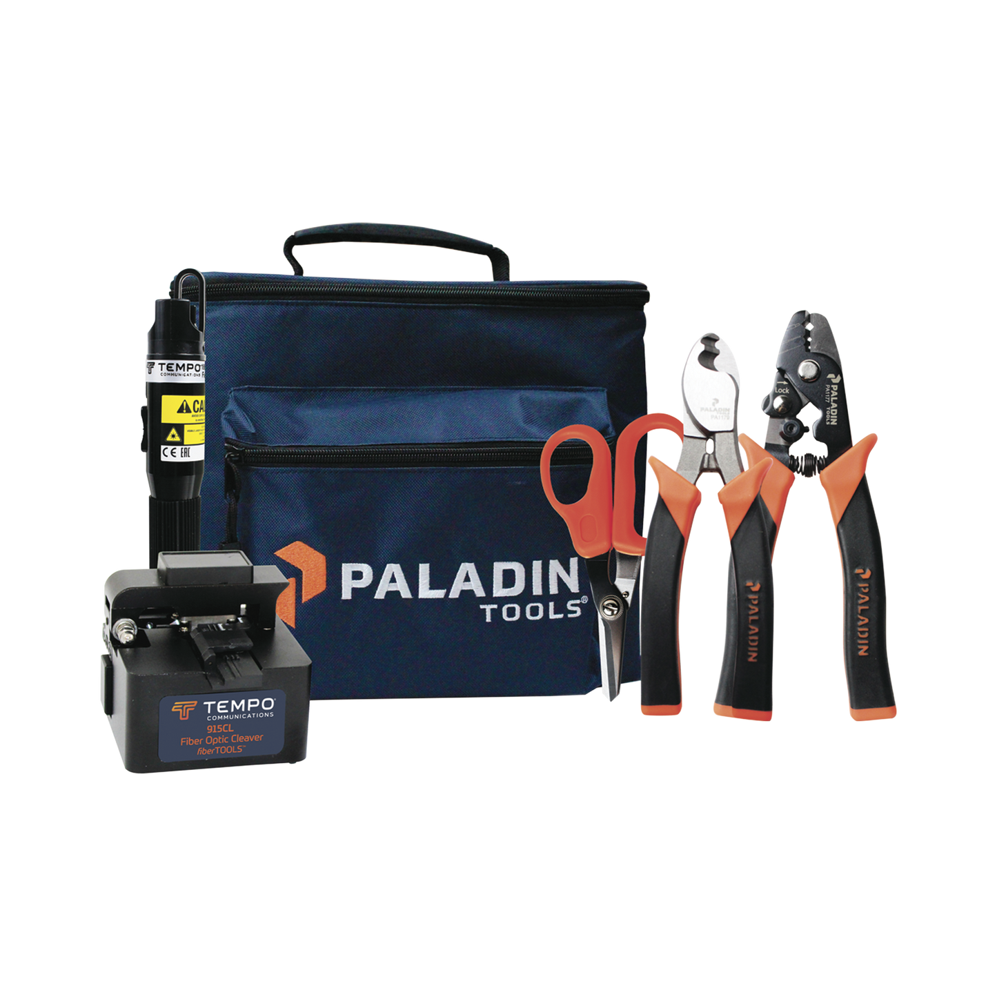 Kit de Herramientas para Terminaci�n de Conectores de Fibra �ptica Prepulidos con Cleaver de 2 Pasos
