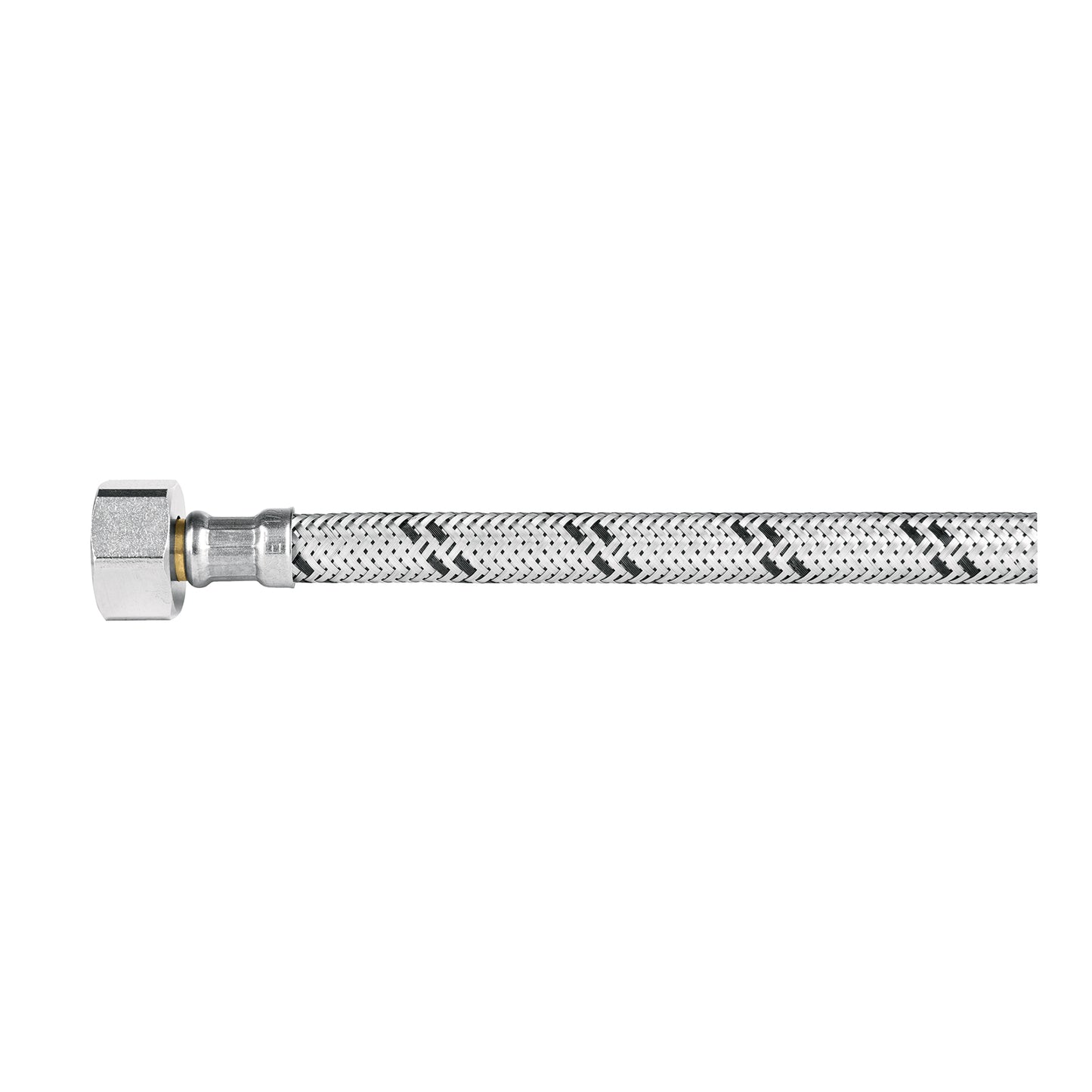 Manguera p/WC, acero inox, 1/2'x7/8', 35 cm