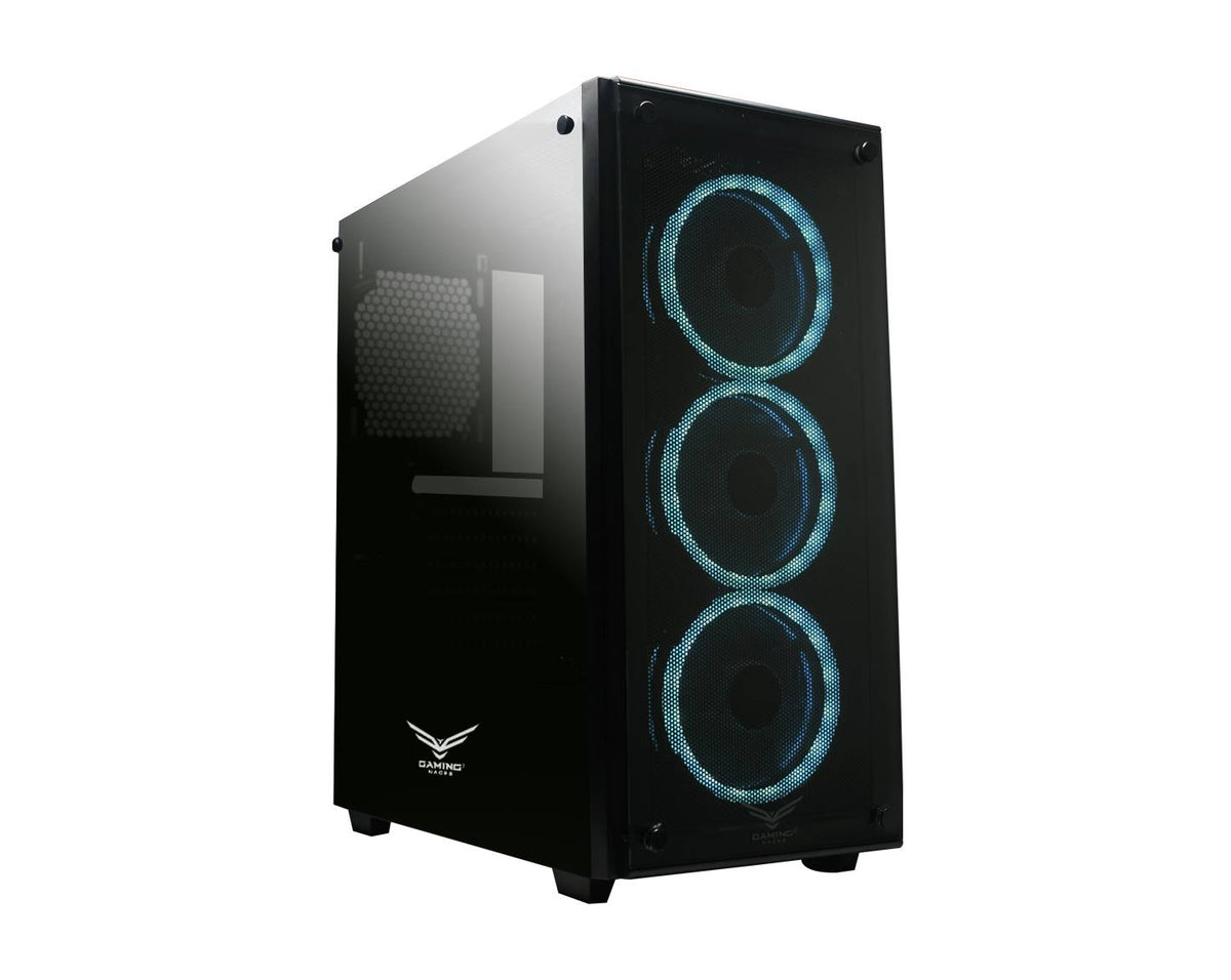 Gabinete Gaming Naceb Gaming PLAYER Crystal Case - Vista 3
