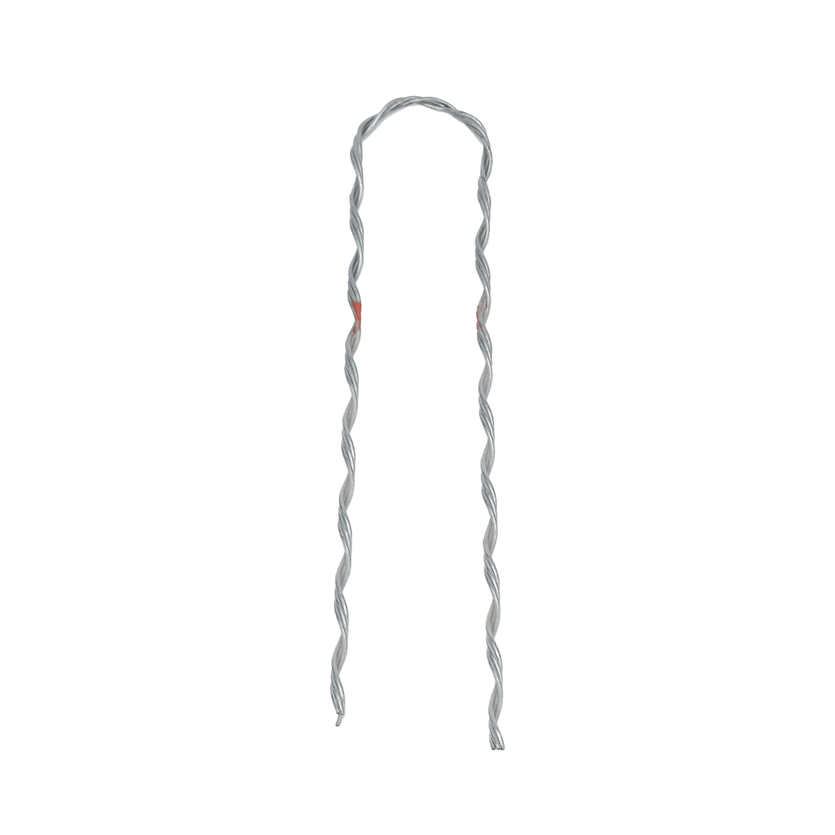 Remate Preformado para Fibra Óptica Figura 8, Span 100 m, para mensajero de acero con diámetro Φ 3.6 mm