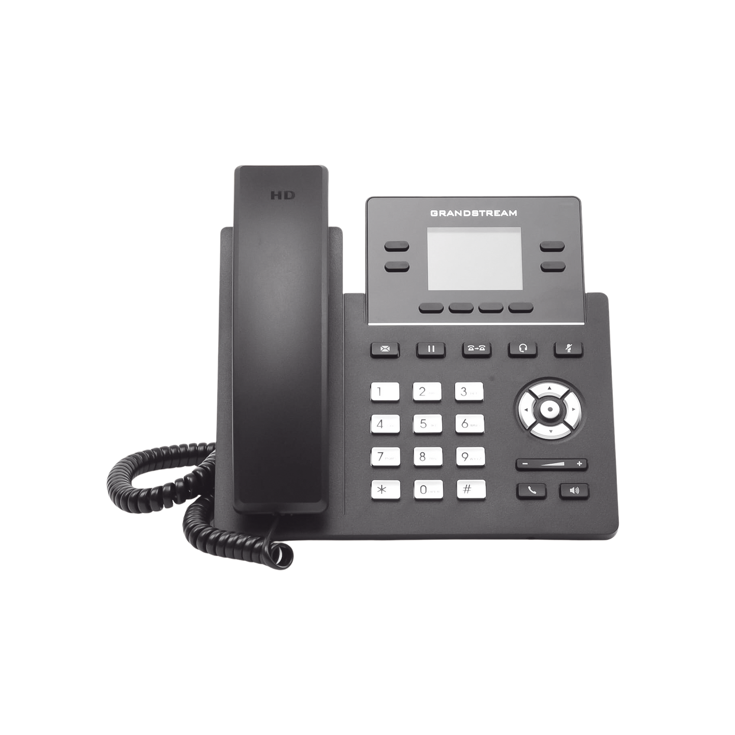 Teléfono IP Grado Operador, 4 líneas SIP, pantalla a color 2.4", PoE, codec Opus, IPV4/IPV6 con gestión en la nube GDMS