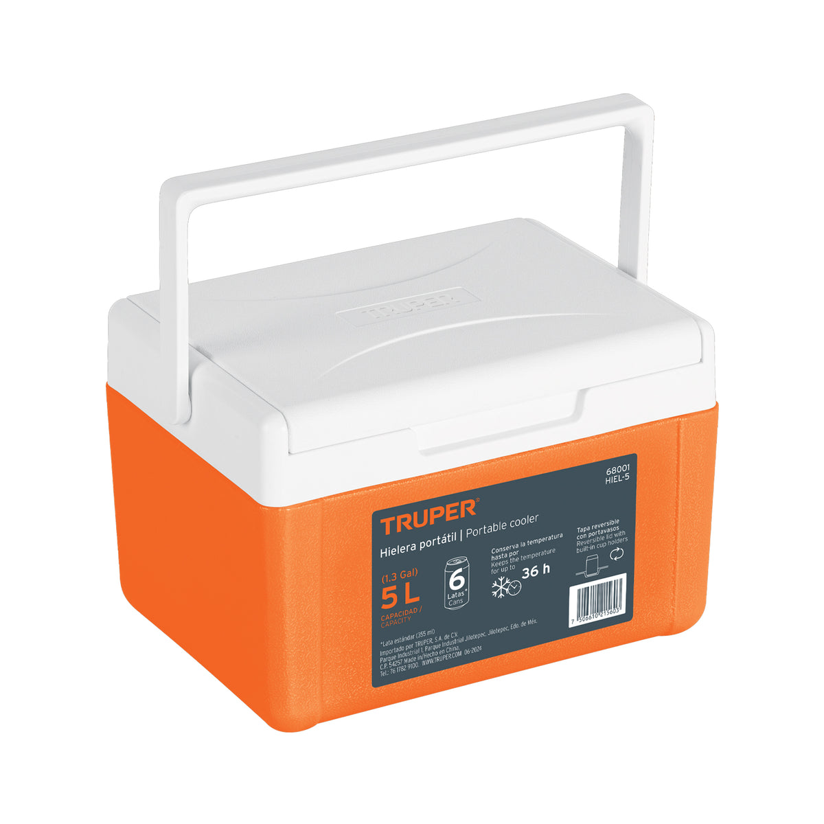 Hielera de 5 L, Truper
