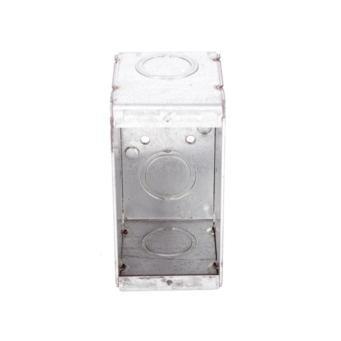 Caja (Chalupa) Multigang de 1 Gang/ Profundidad de 2-1/2 Pulgadas (6.35 cm)/ 8 TKO (1/2 y 3/4).