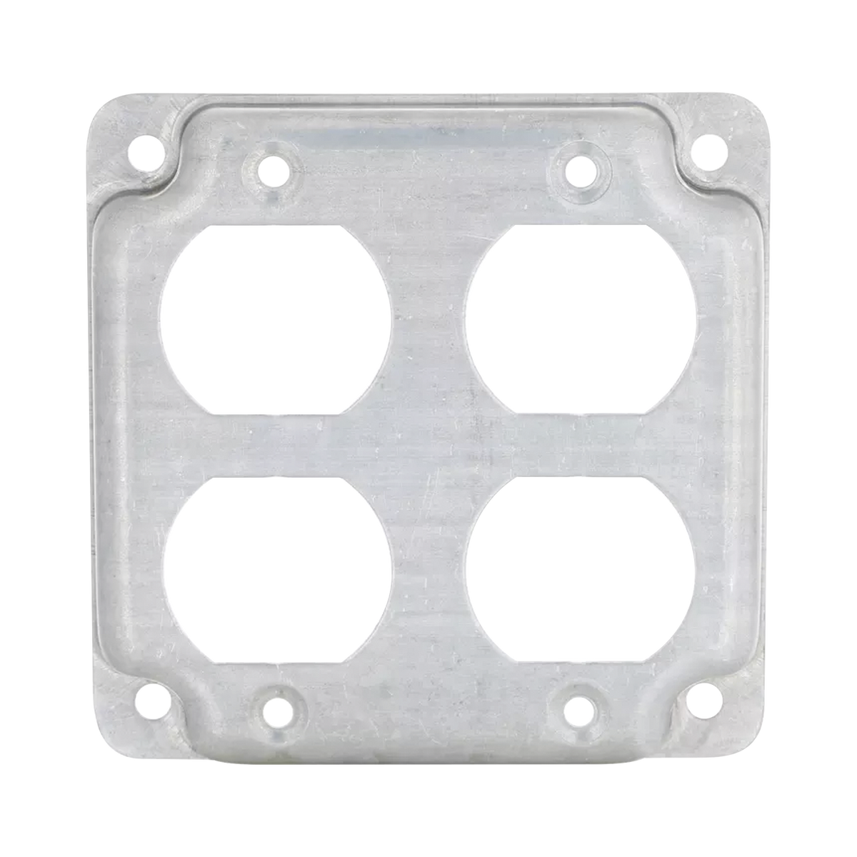 Cubierta de 4" para 2 Contactos Dúplex.