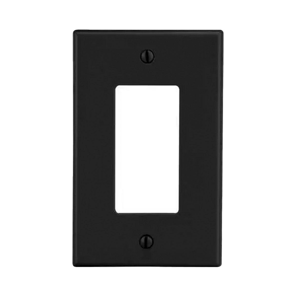 Tapa para Contacto Dúplex Color Negro.