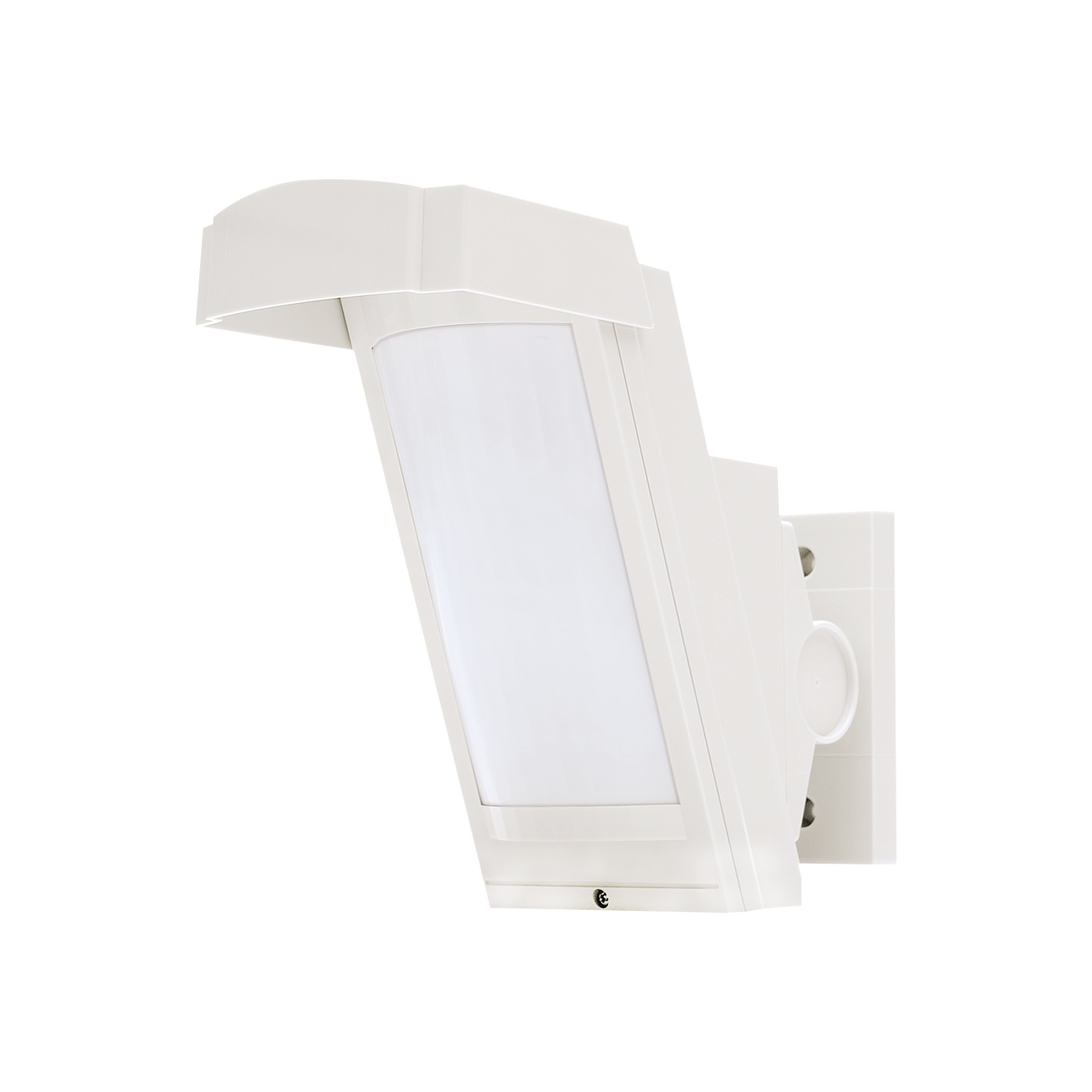 Detector de Movimiento PIR Antimascara / 100% Exterior / Inalambrico (Alimentación) / Hasta 12 metros a 85°; de cobertura/ Instalación a 3 metros / Compatible con cualquier panel de alarma