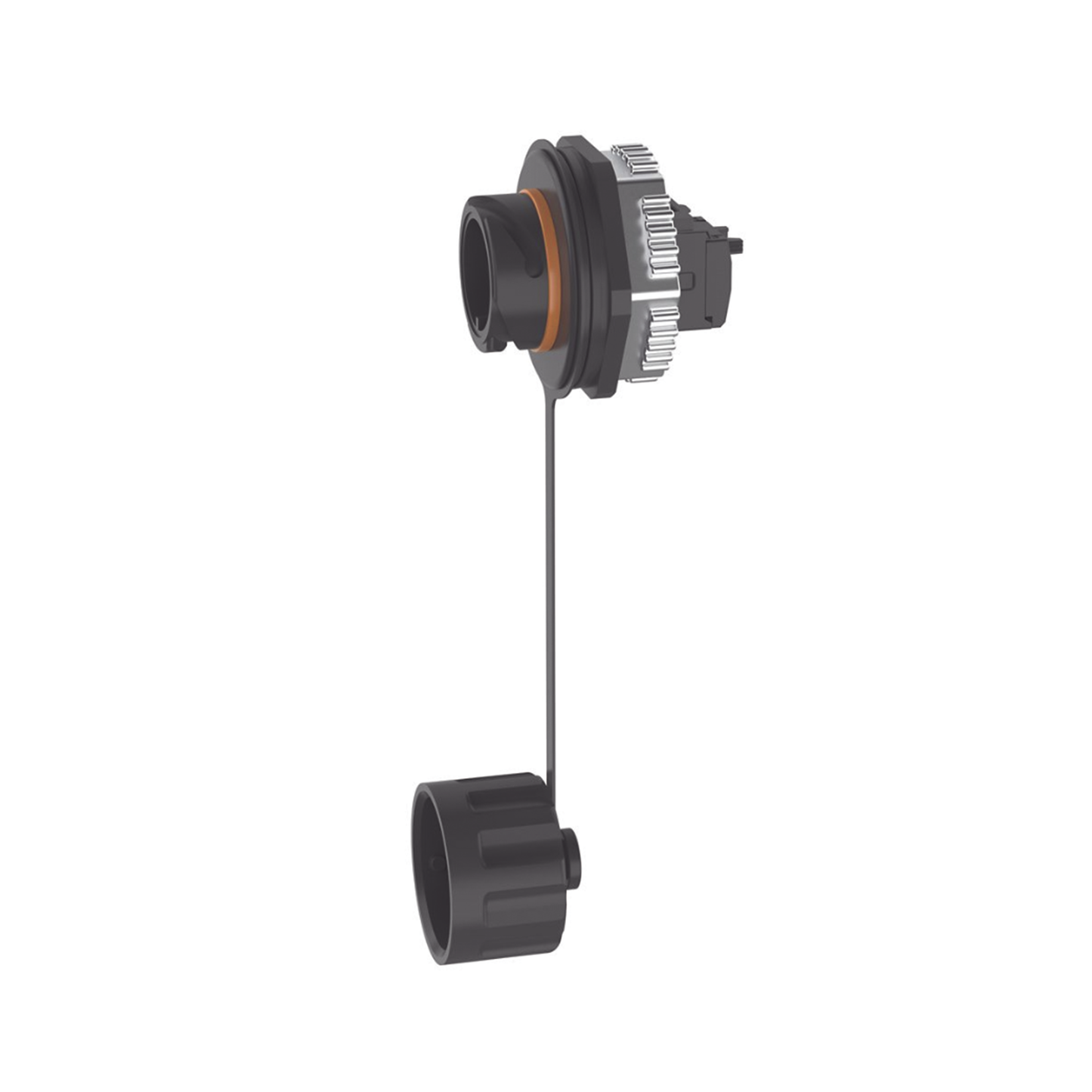 Conector Jack RJ45 de Uso Industrial Estilo TG, Blindado Categor�a 6A, Con Tapa Protectora, Protecci�n IP67