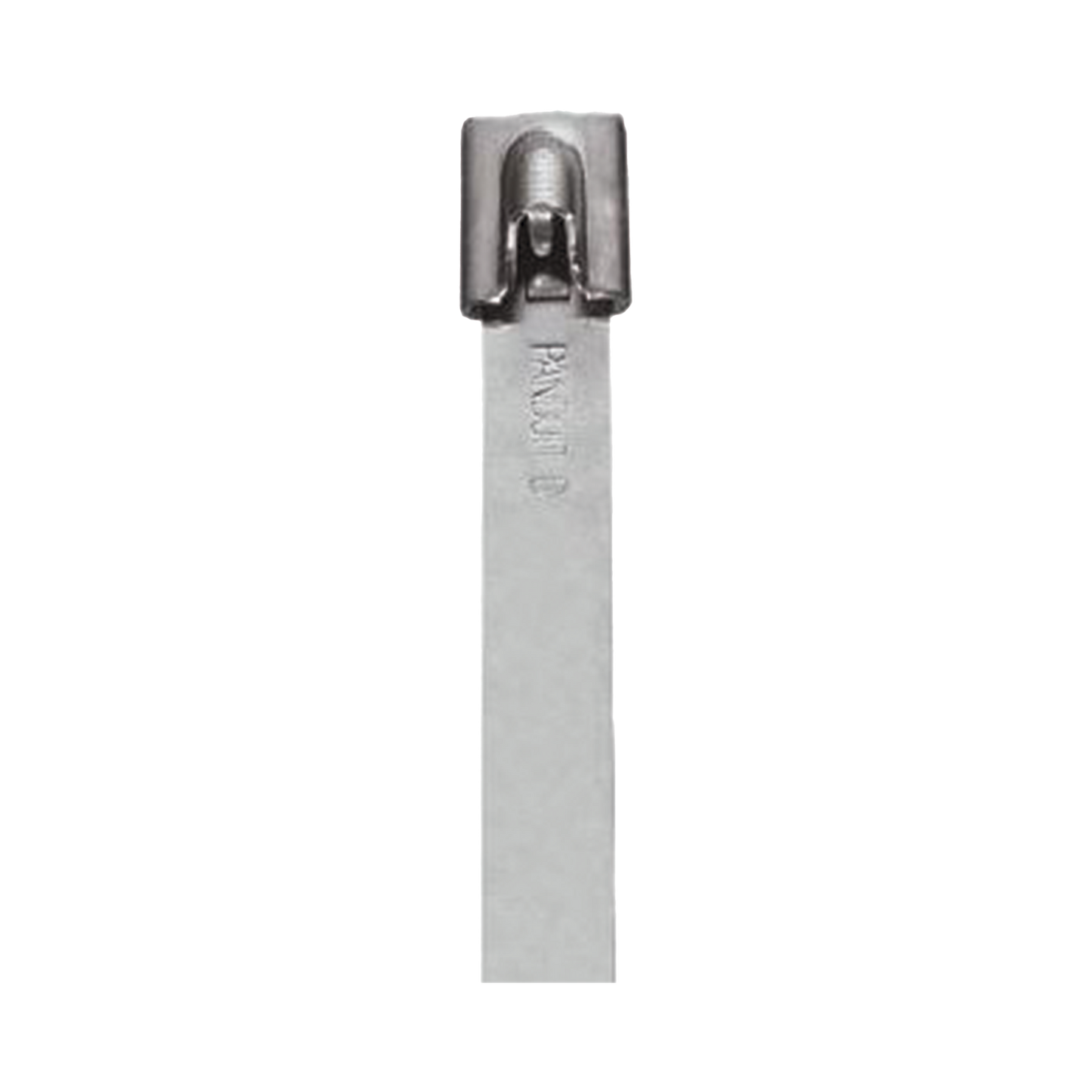 Cincho StrongHold de Acero Inoxidable Tipo 304, 362mm largo x 7.9 mm ancho, Color Metálico, Paquete de 50pz