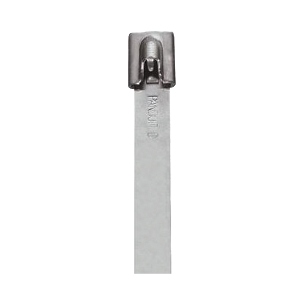 Cincho StrongHold de Acero Inoxidable Tipo 304, 679 mm largo x 25 mm ancho, Color Metálico, Paquete de 50pz
