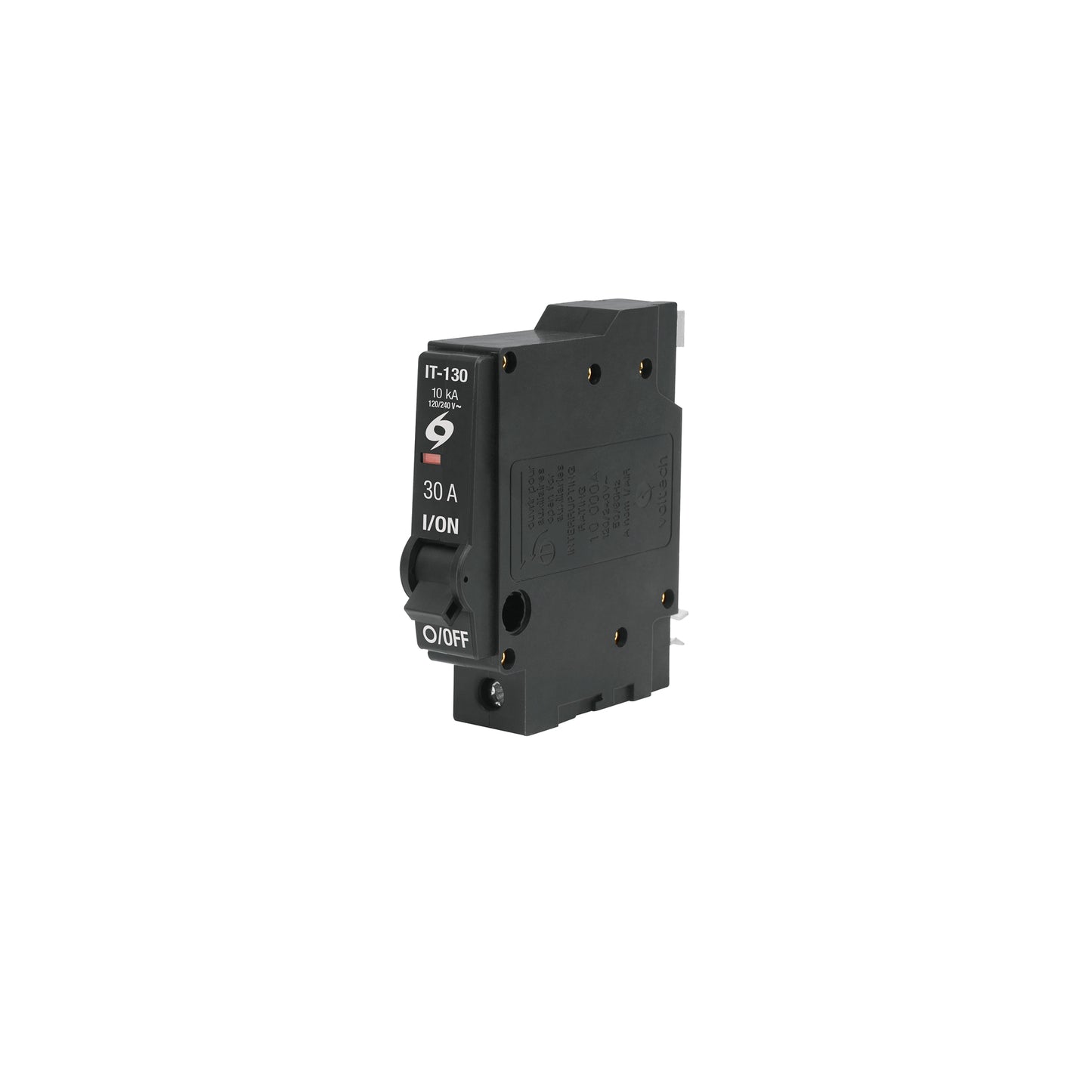 Interruptor de 1 polo 30A, enchufable, VOLTECK