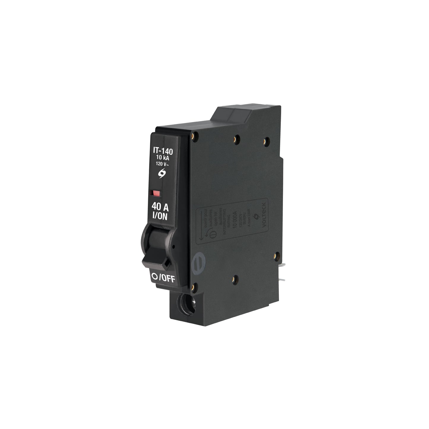 Interruptor de 1 polo 40A, enchufable, VOLTECK