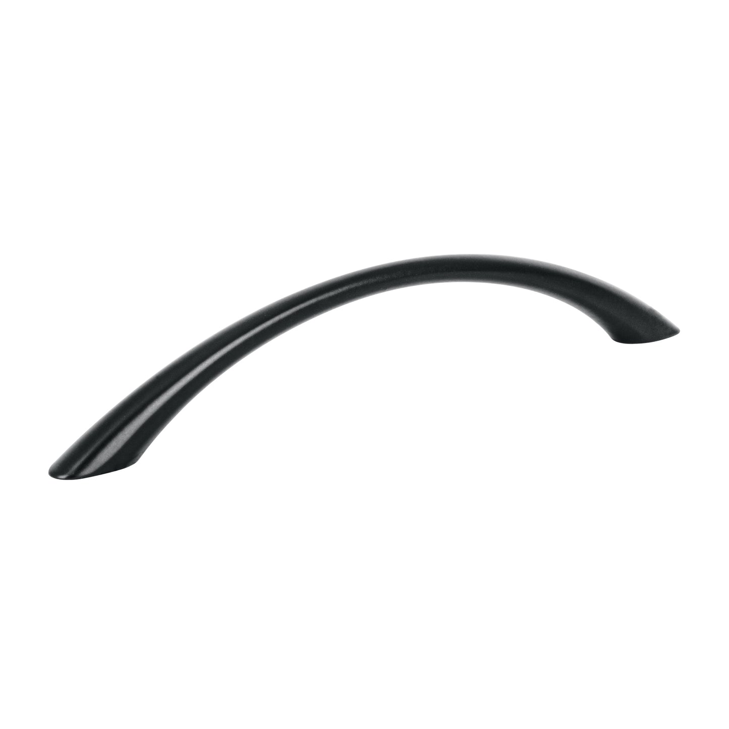 Jaladera de 128mm, línea Arco, negro, HERMEX