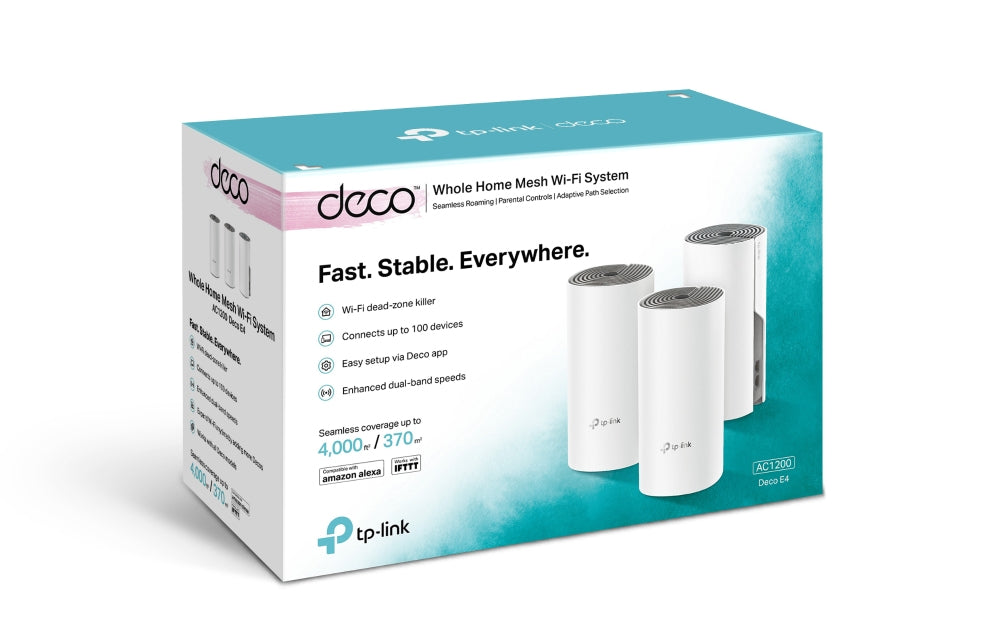 Kit Sistema MESH TP-LINK Deco E4(3-Pack) - Vista 5